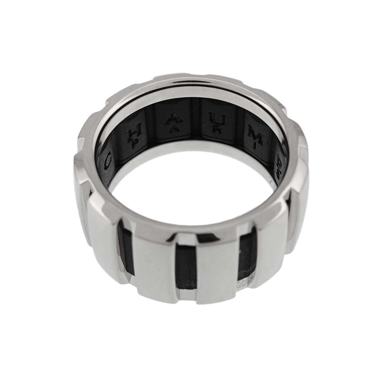 Classone Diamond Ring 18K K18 WG 750 Rubber Size52 5.5-5.75(US)