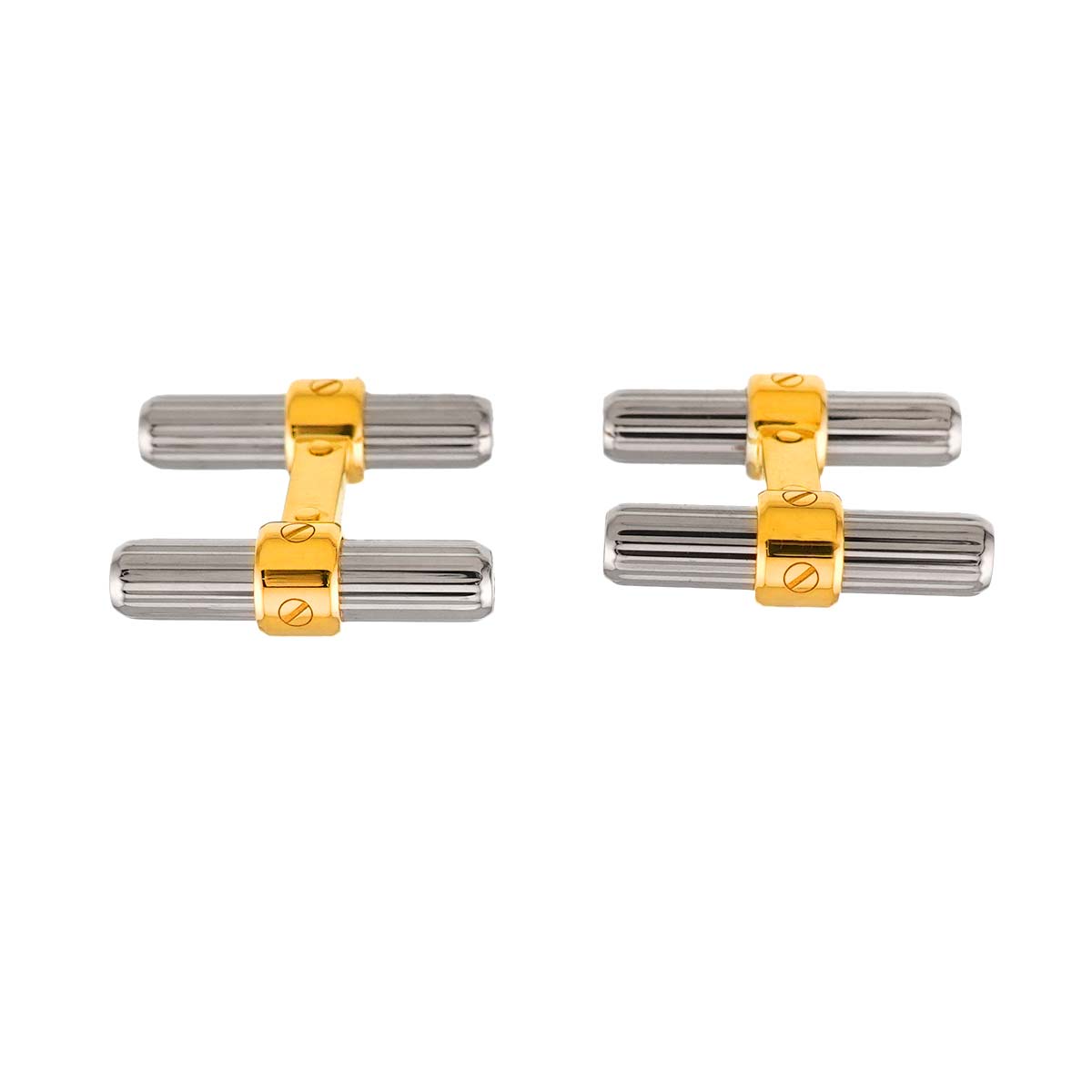 Santos Cuff links 18K Yellow Gold 750 SV