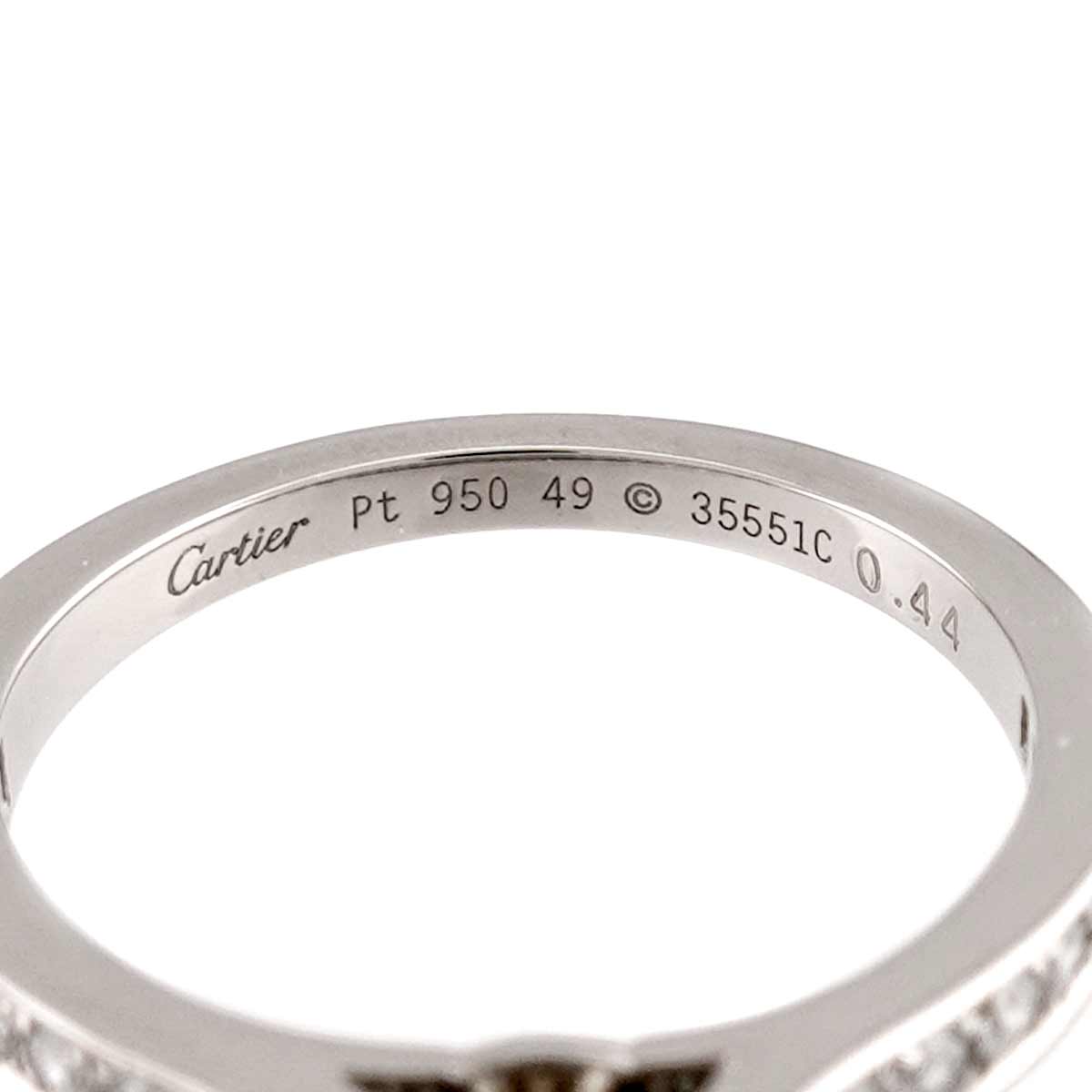 Diamond 0.44ct G/VVS1/3EX Ring Platinum size49 4.75-5(US)