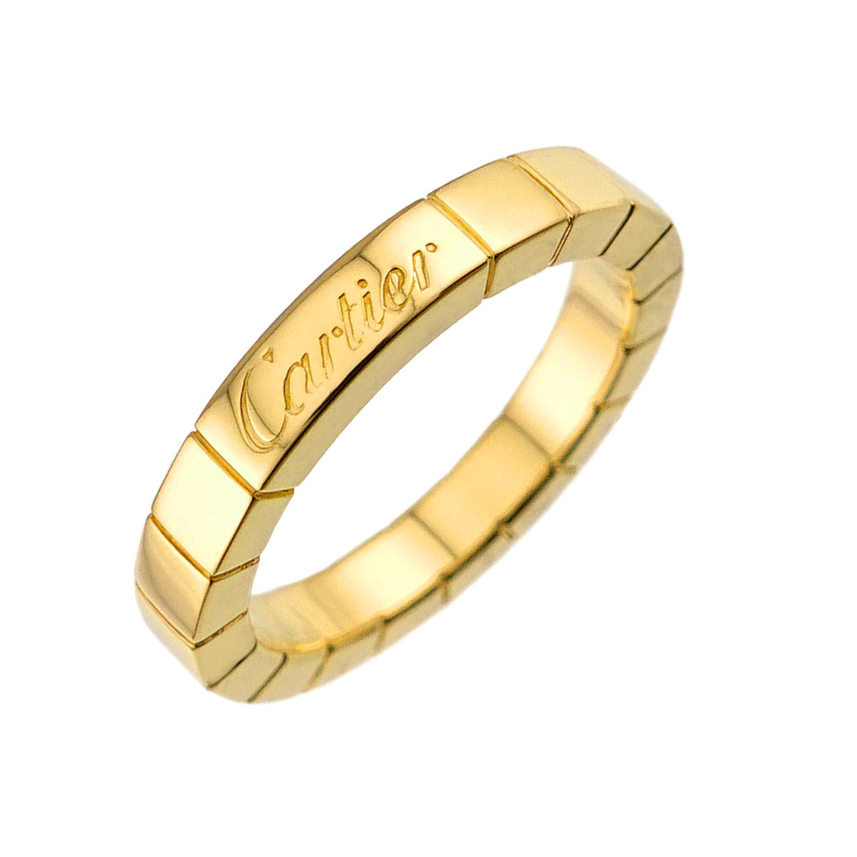Laniere Ring 18K Yellow Gold 750 Size48 4.5(US)