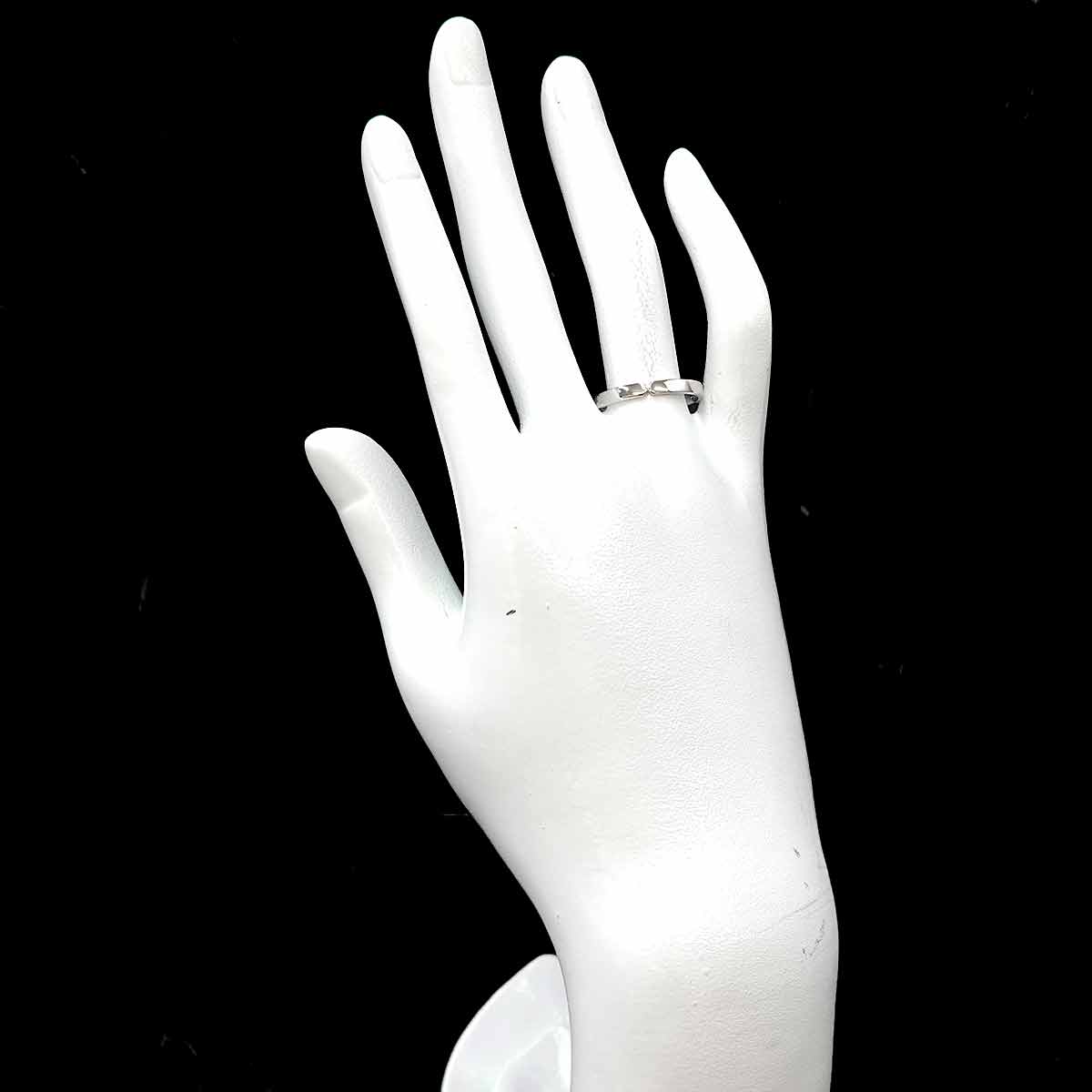 Ever Kelly Ring Platinum Size56 7.25-7.5(US)