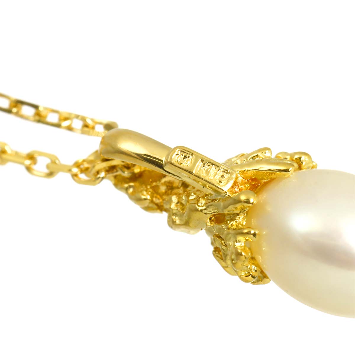 Freshwater pearl Necklace 18K YG 750