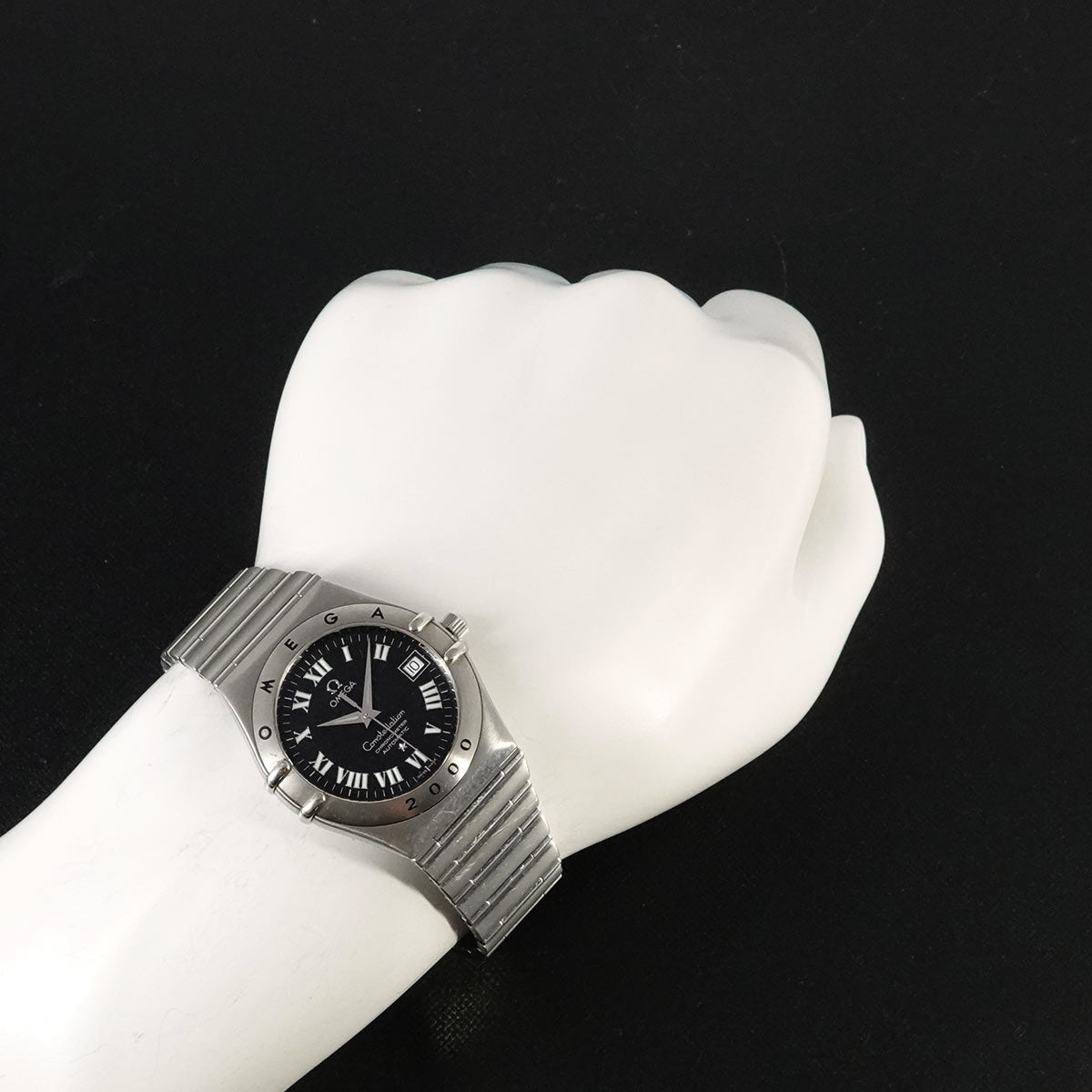 constellation 1504.50 Automatic Black Dial Mens Watch