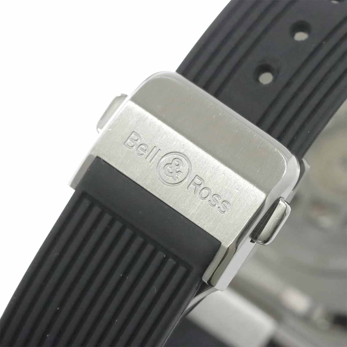 BELL & ROSS BR05 CHRONO BLUE STEEL BR05C-BL-ST Automatic Date
