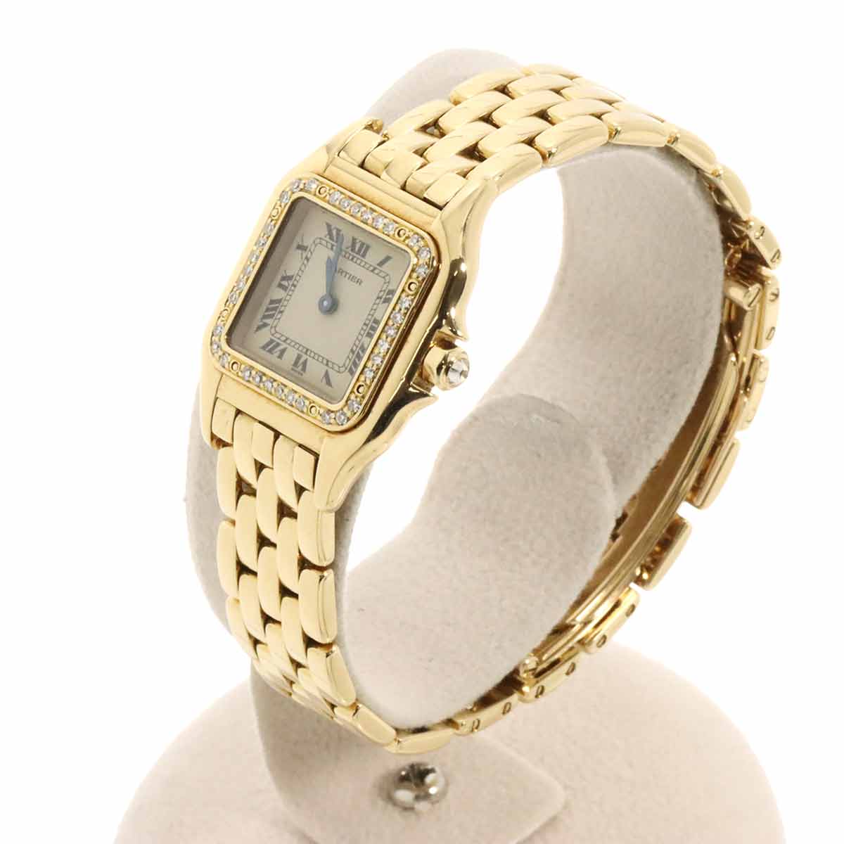 Panthere WF3070B9 Quartz 750 YG Cream Dial Ladies Watch