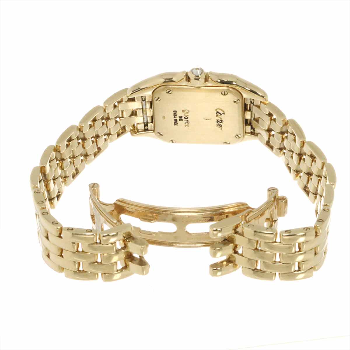 Panthere WF3070B9 Quartz 750 YG Cream Dial Ladies Watch