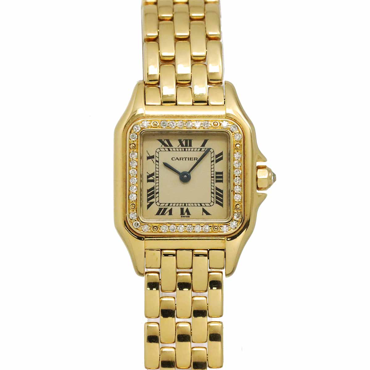 Panthere WF3070B9 Quartz 750 YG Cream Dial Ladies Watch