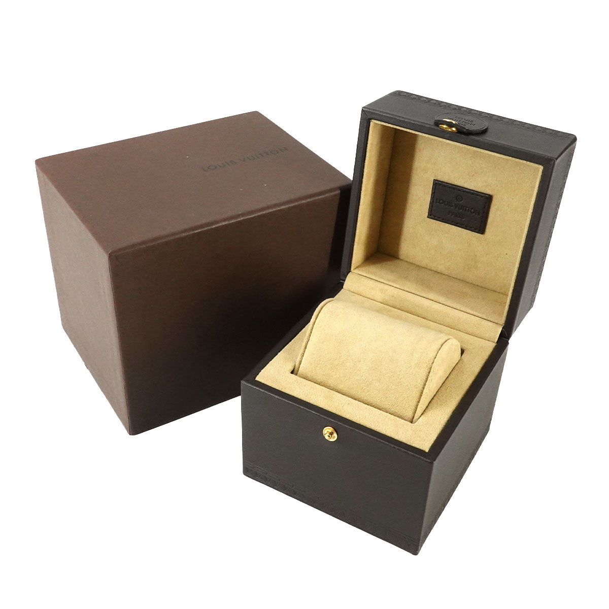 Tambour Lovely Cup Q132G Black Date Dial Ladies Watch