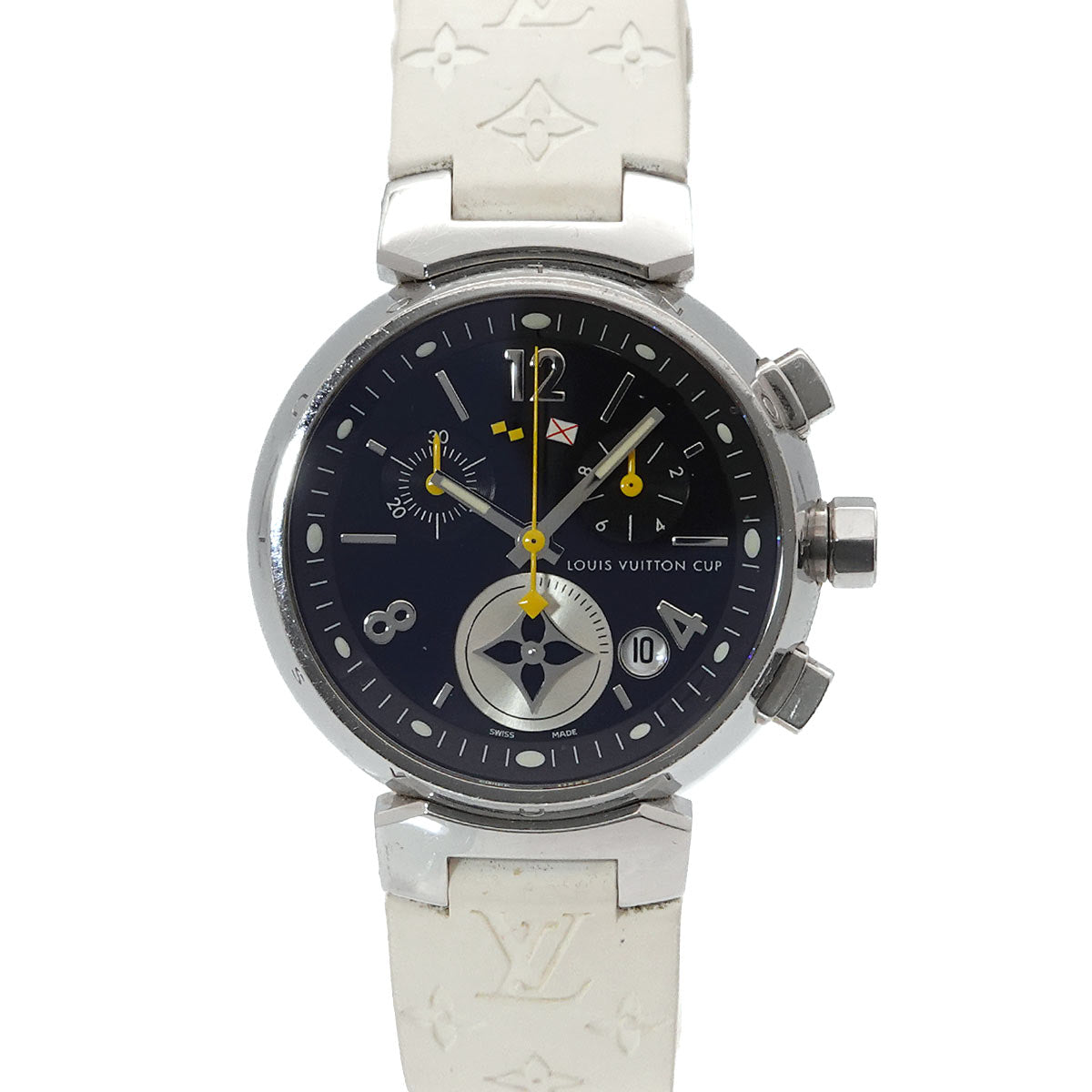 Tambour Lovely Cup Q132G Black Date Dial Ladies Watch