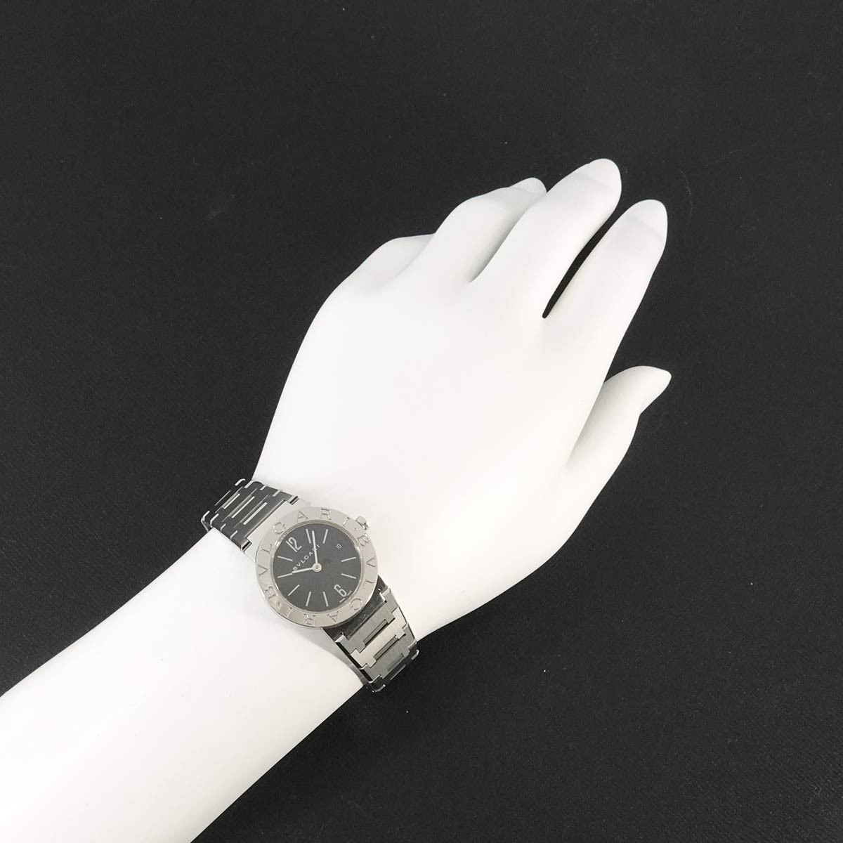 BVLGARIBVLGARI BB26SSD Date Quartz Black Dial Ladies Watch
