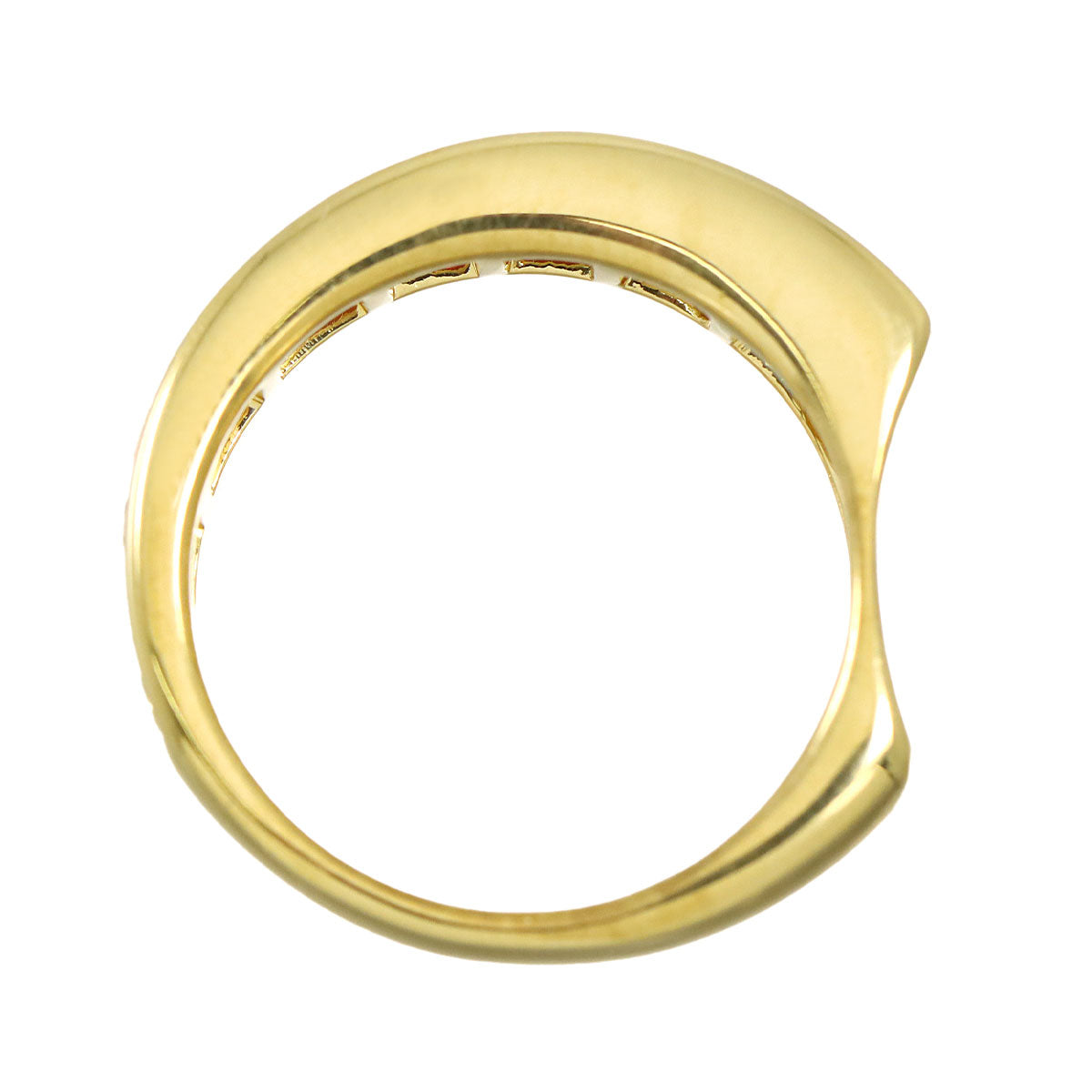 Sapphire 0.82ct Ring 18K YG 750 Size3.75(US)