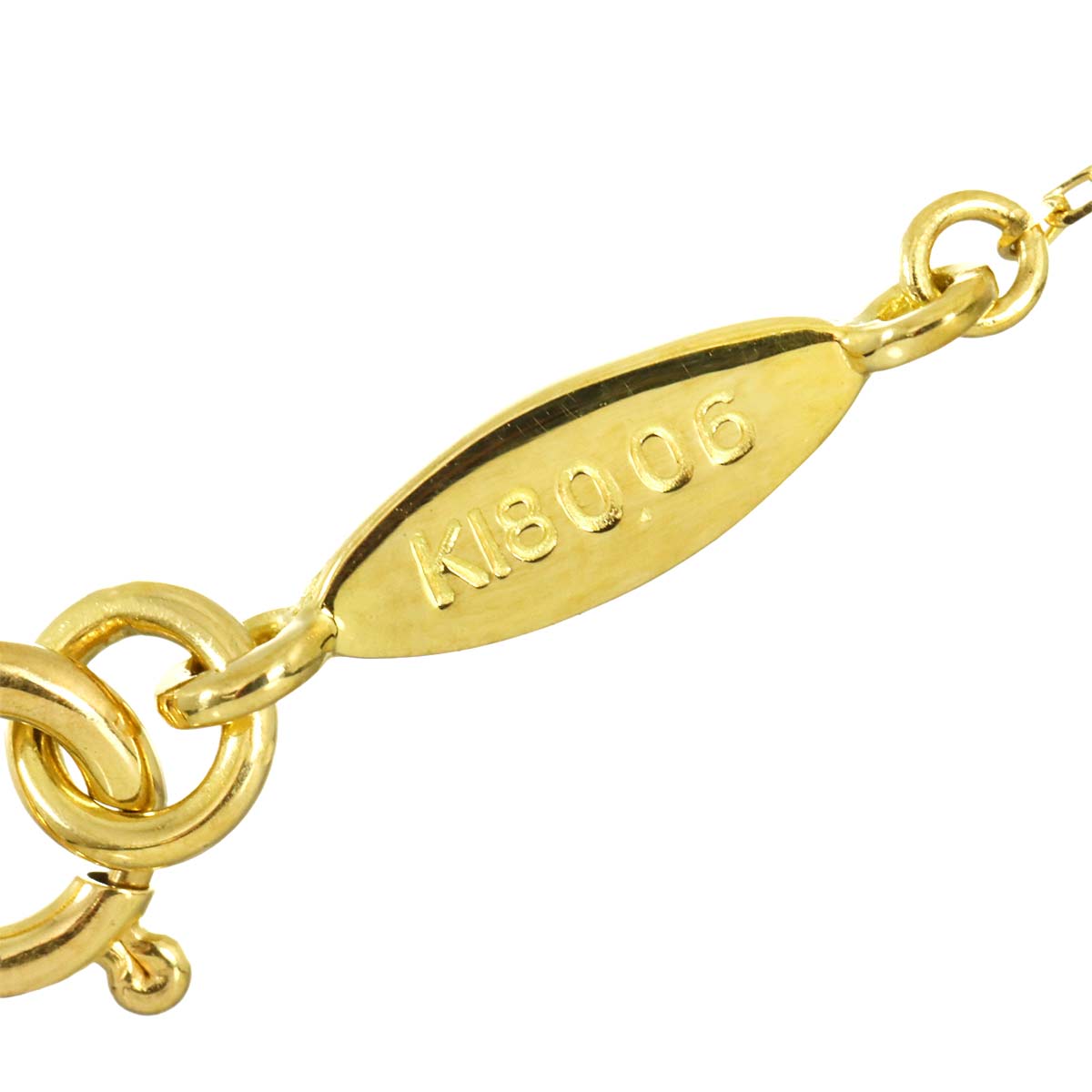 Diamond 0.06ct Bracelet 18K Yellow Gold 750