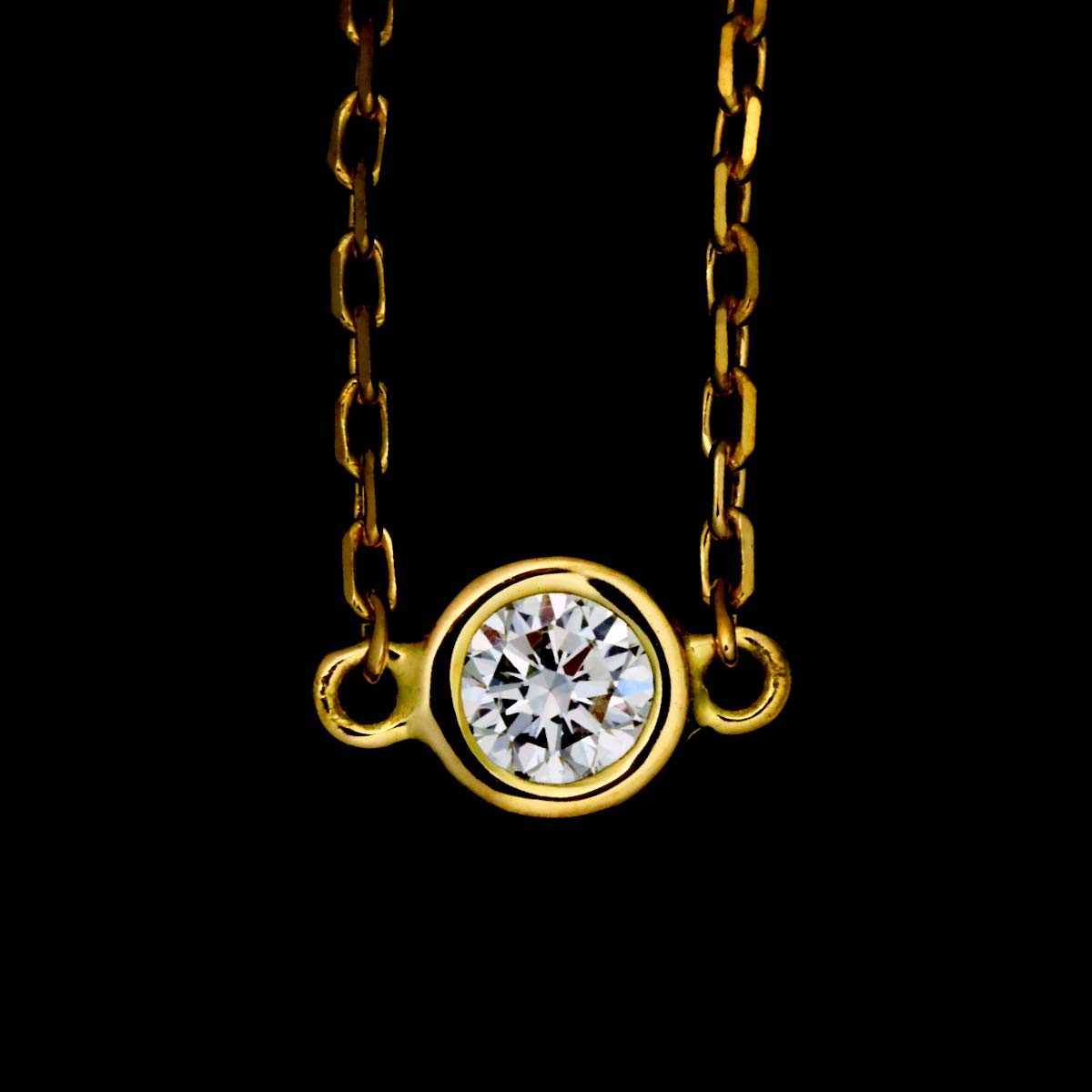 Diamond 0.06ct Bracelet 18K Yellow Gold 750