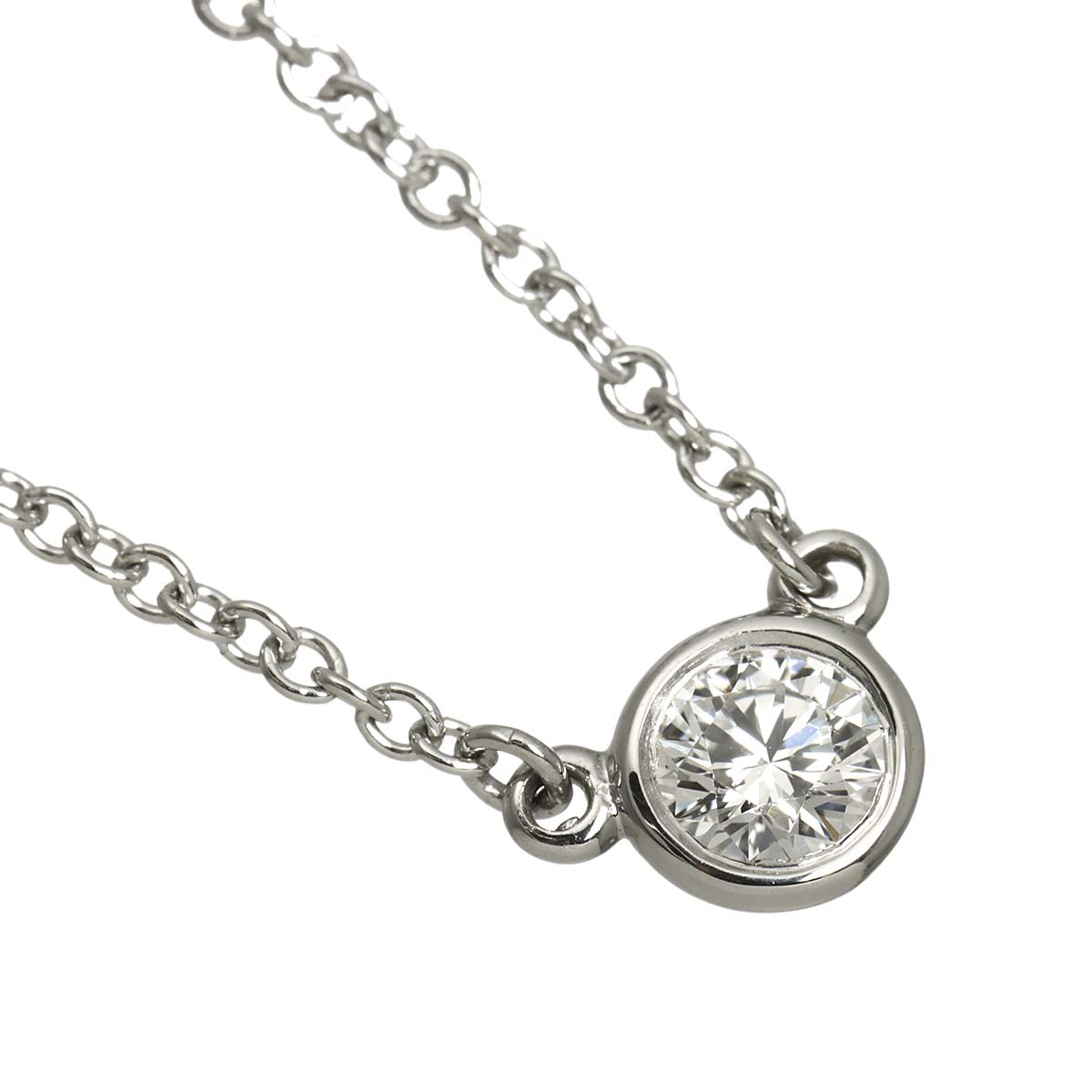 By The Yard Diamond Necklace Platinum