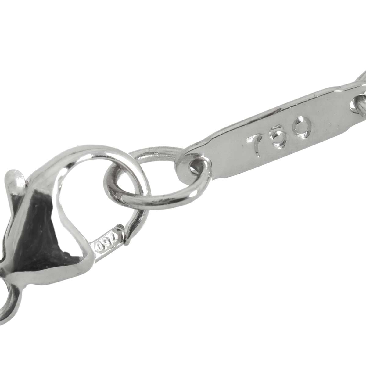 Atlas Diamond Necklace 18K White Gold 750