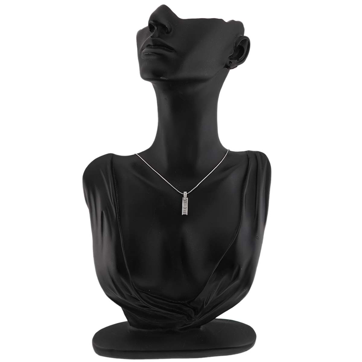 Atlas Diamond Necklace 18K White Gold 750