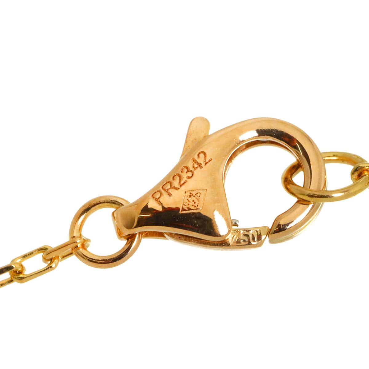 Trinity Diamond Heart Necklace 18K YG WG PG 750