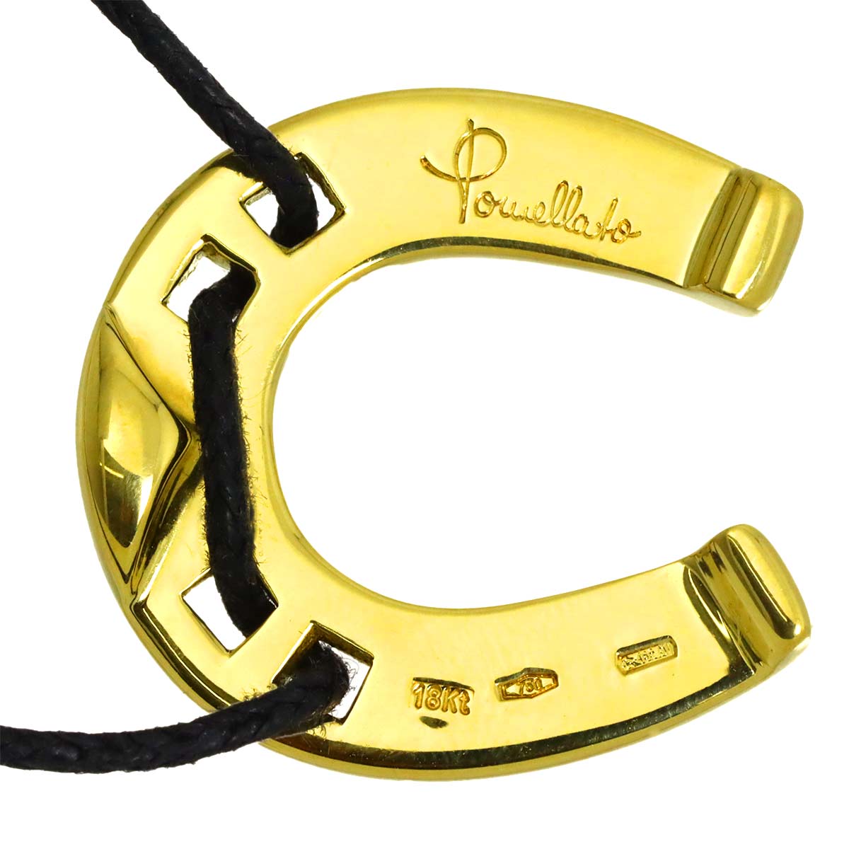Horseshoe Necklace 18K Yellow Gold 750