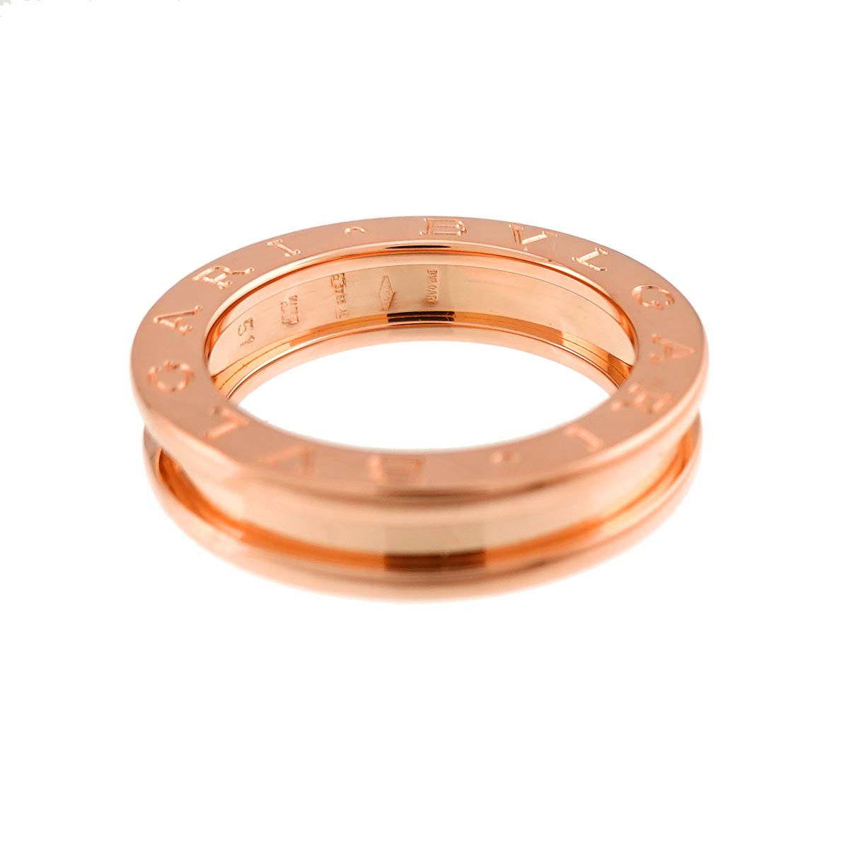 B-ZERO1 1Band Ring 18K Pink Gold 750 Size51 5.5-5.75(US)