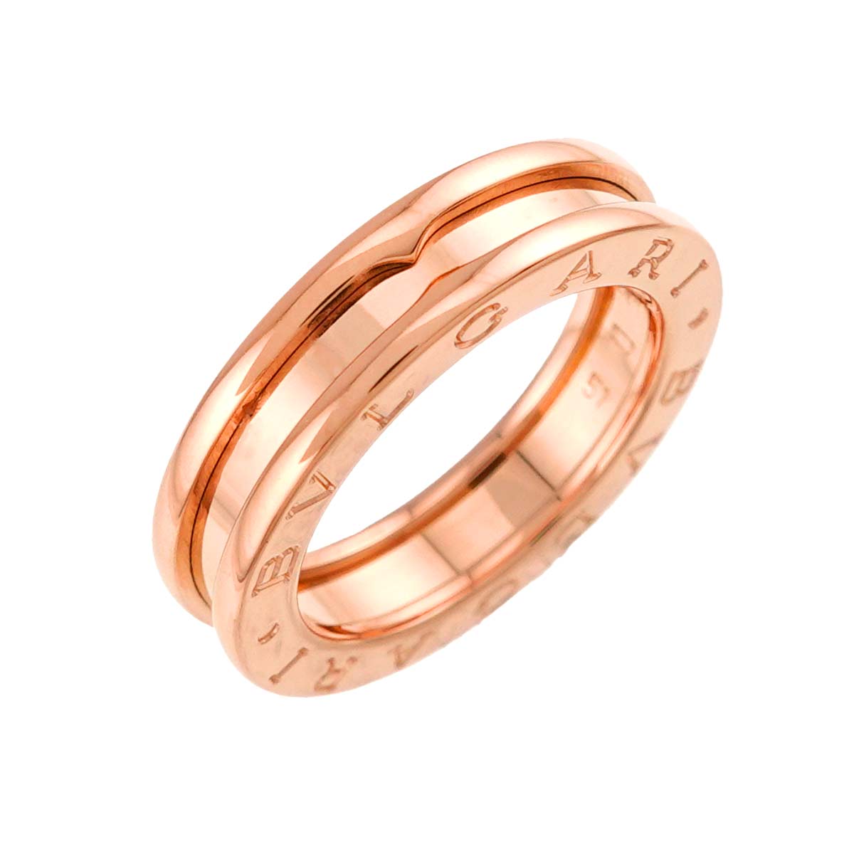 B-ZERO1 1Band Ring 18K Pink Gold 750 Size51 5.5-5.75(US)