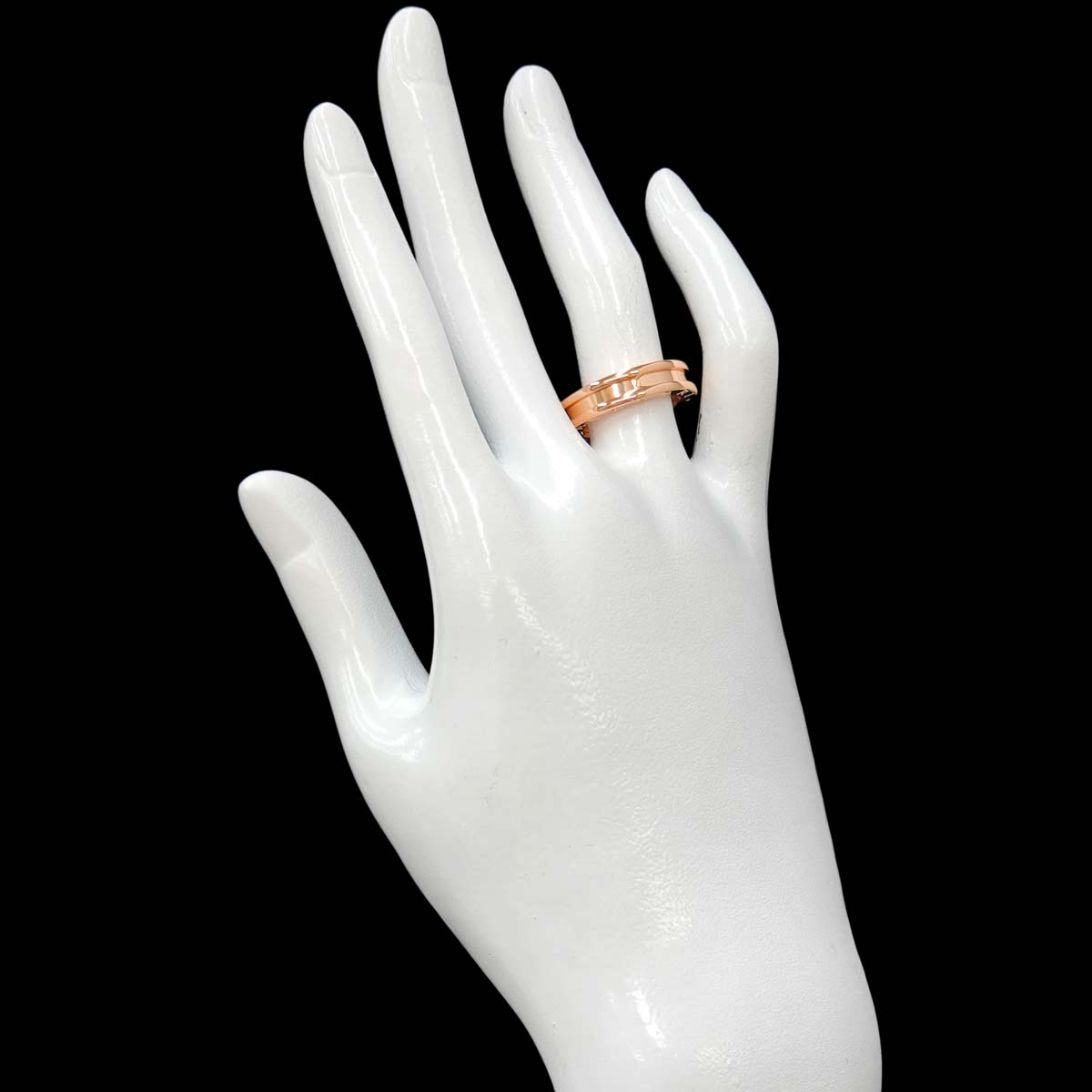 B-ZERO1 1Band Ring 18K Pink Gold 750 Size51 5.5-5.75(US)