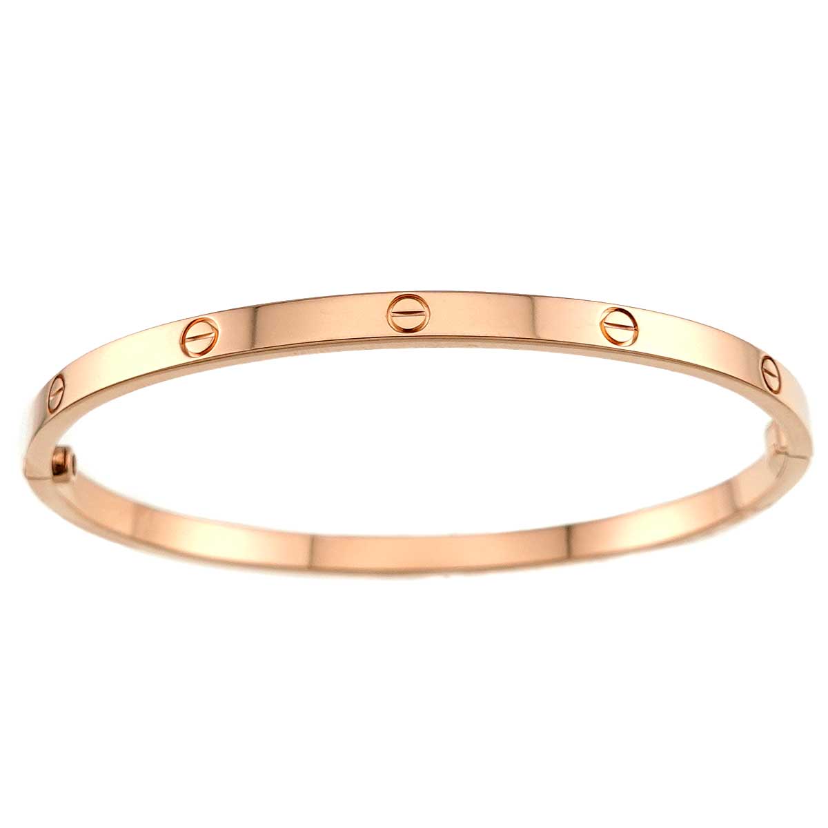 Love Bracelet SM Bangle 18K Pink Gold 750 Size17