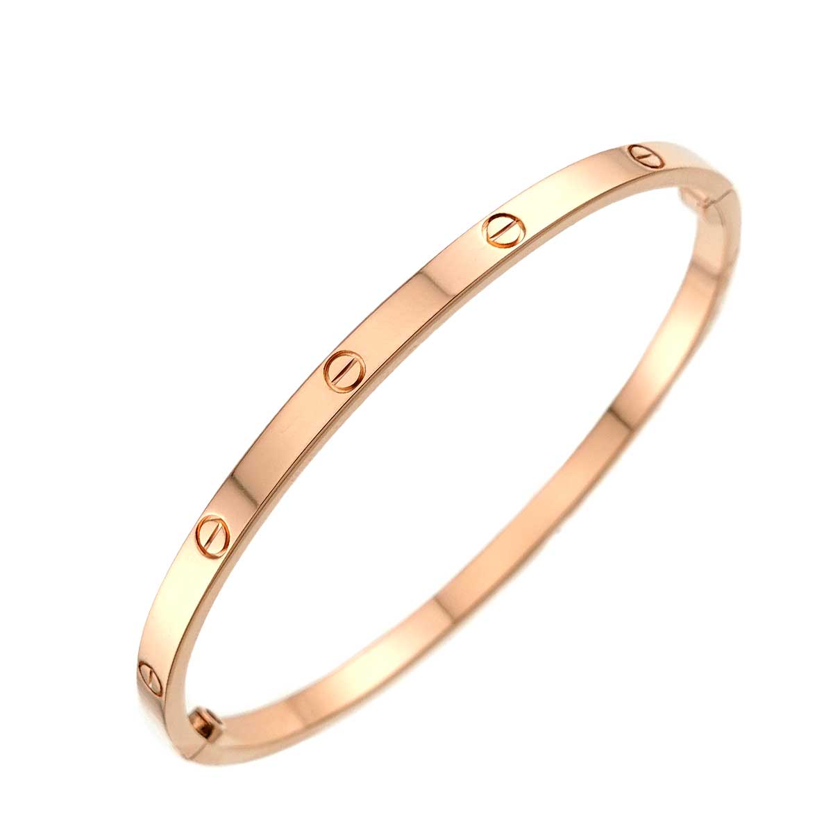 Love Bracelet SM Bangle 18K Pink Gold 750 Size17