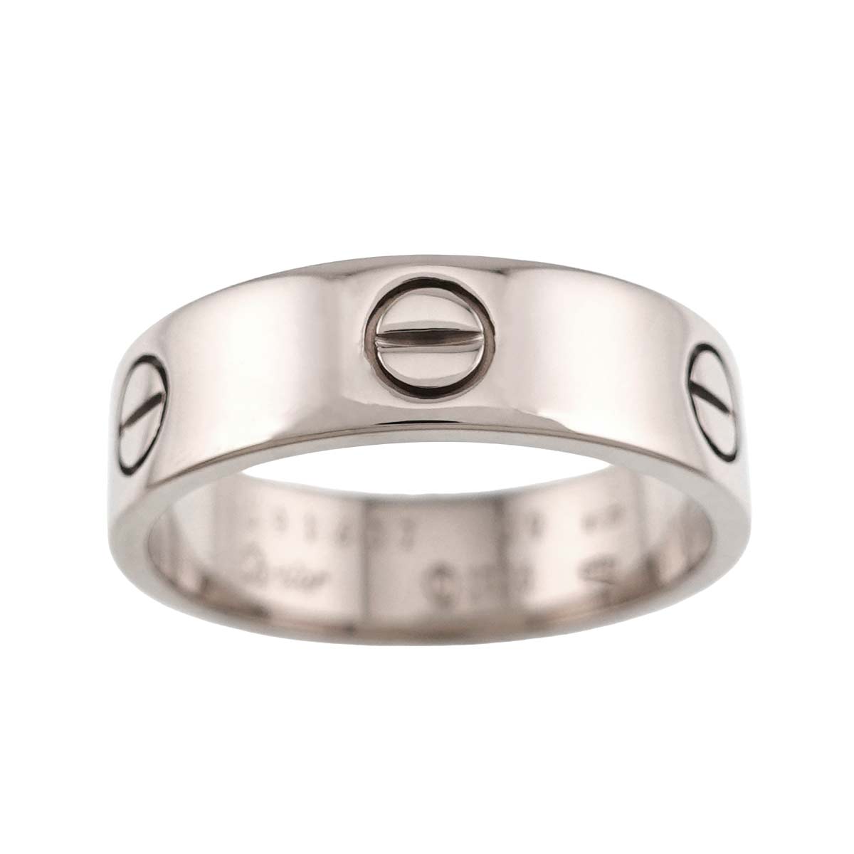 Love Ring 18K White Gold 750 size59 8.25-8.75(US)