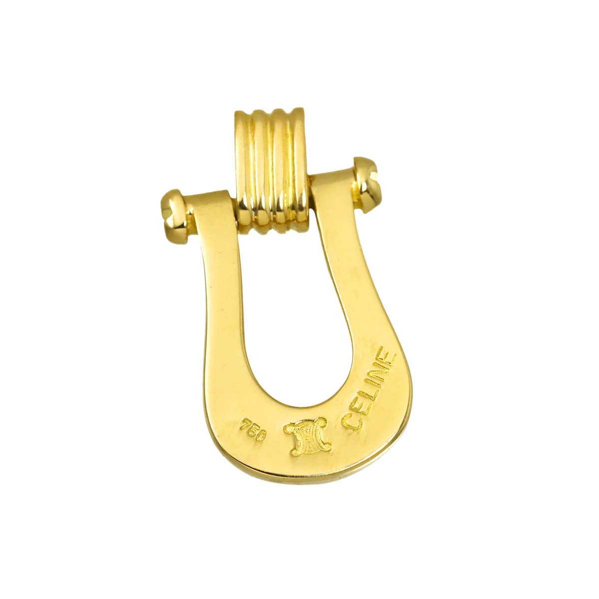 Macadam Pendant Top K18 Yellow Gold 750