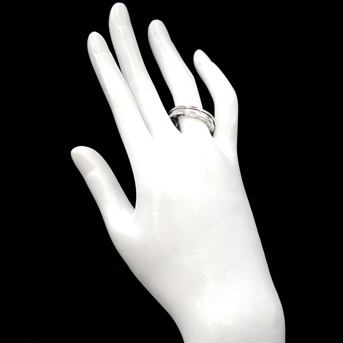 B-zero1 1Band Ring 18K WG 750 size69 8-8.25(US)