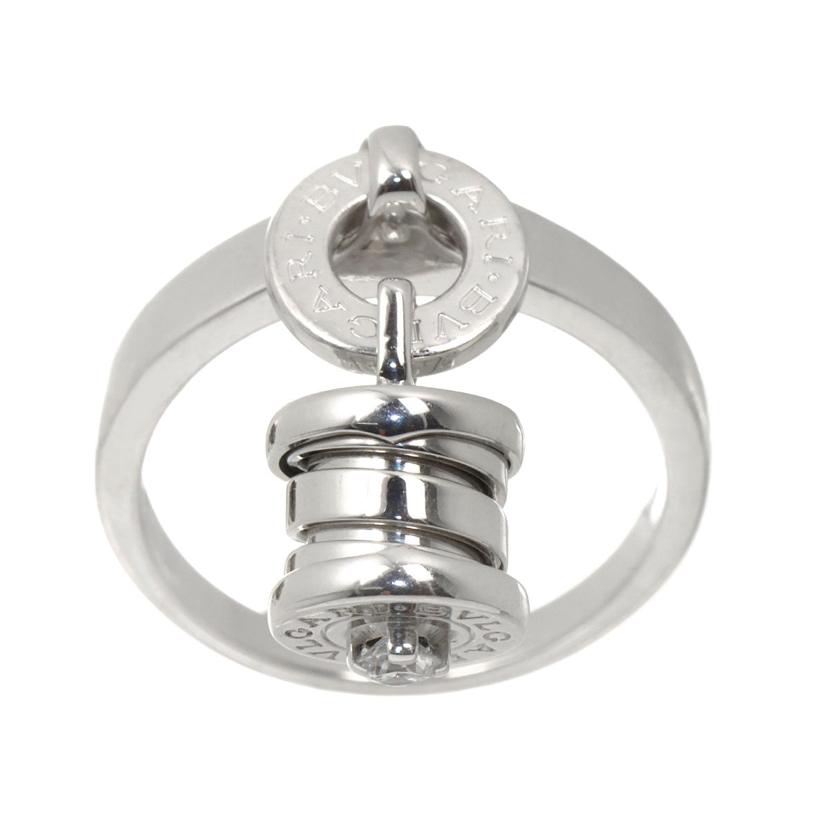 B-ZERO1 Element Diamond Ring 18K WG 750 size6(US)
