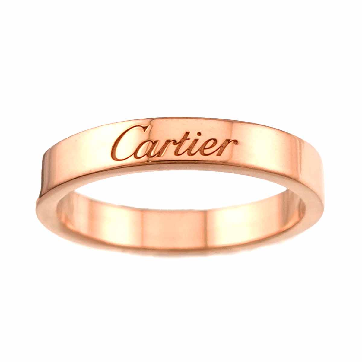C de Ring 18K Pink Gold 750 Size50 5.25(US)