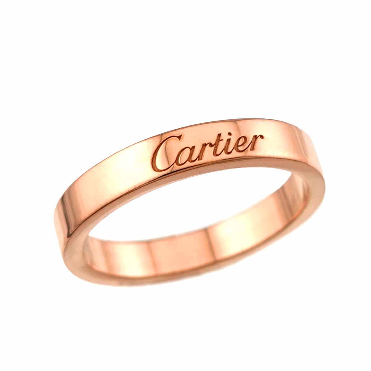 C de Ring 18K Pink Gold 750 Size50 5.25(US)