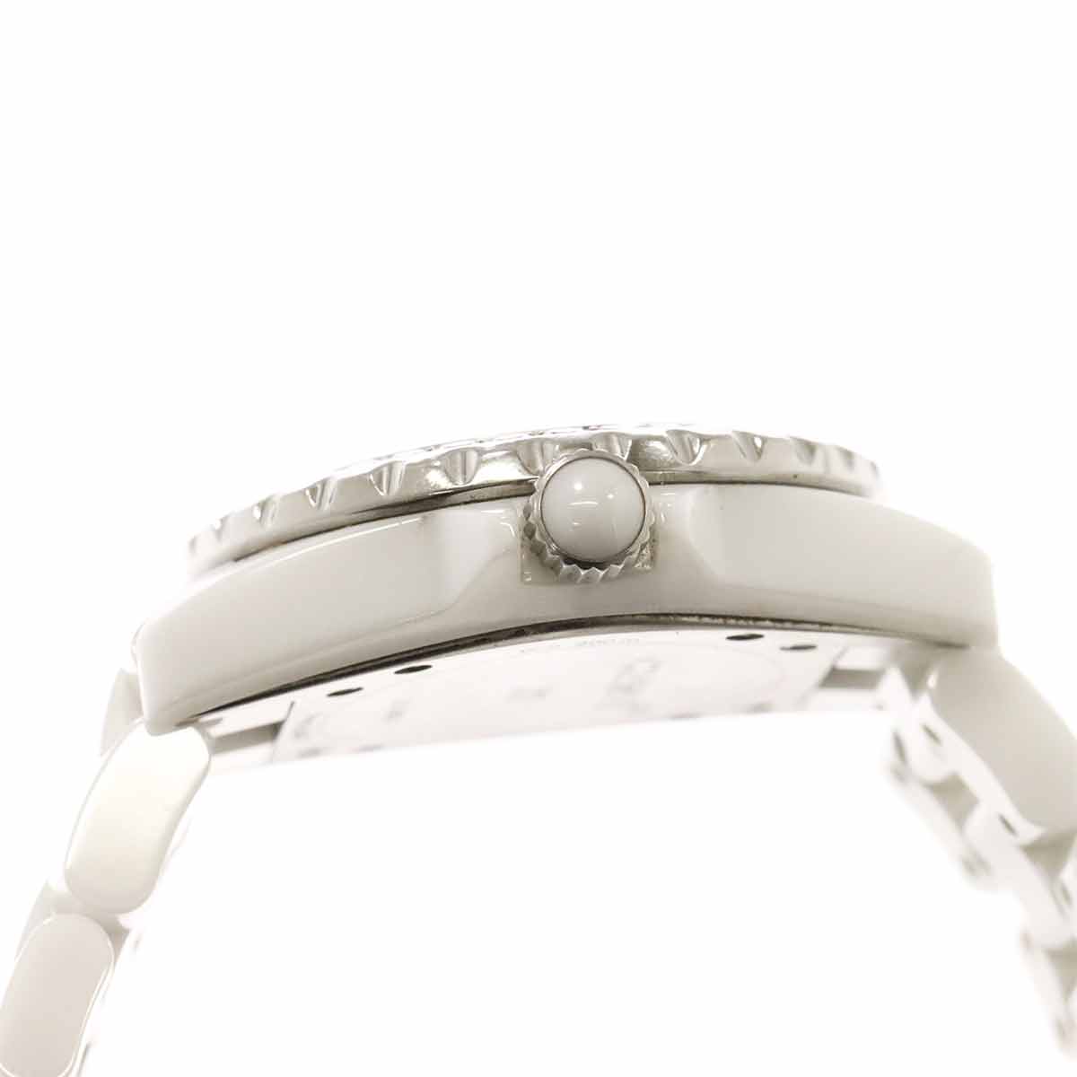 J12 33mm H2010 12P Diamond Pink Sapphire Quartz Watch