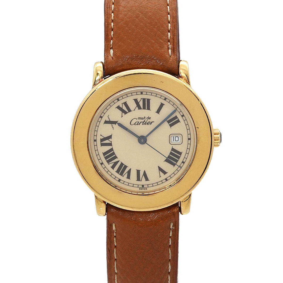 Must Ronde W1006822 Date Quartz cream Dial Ladies Watch
