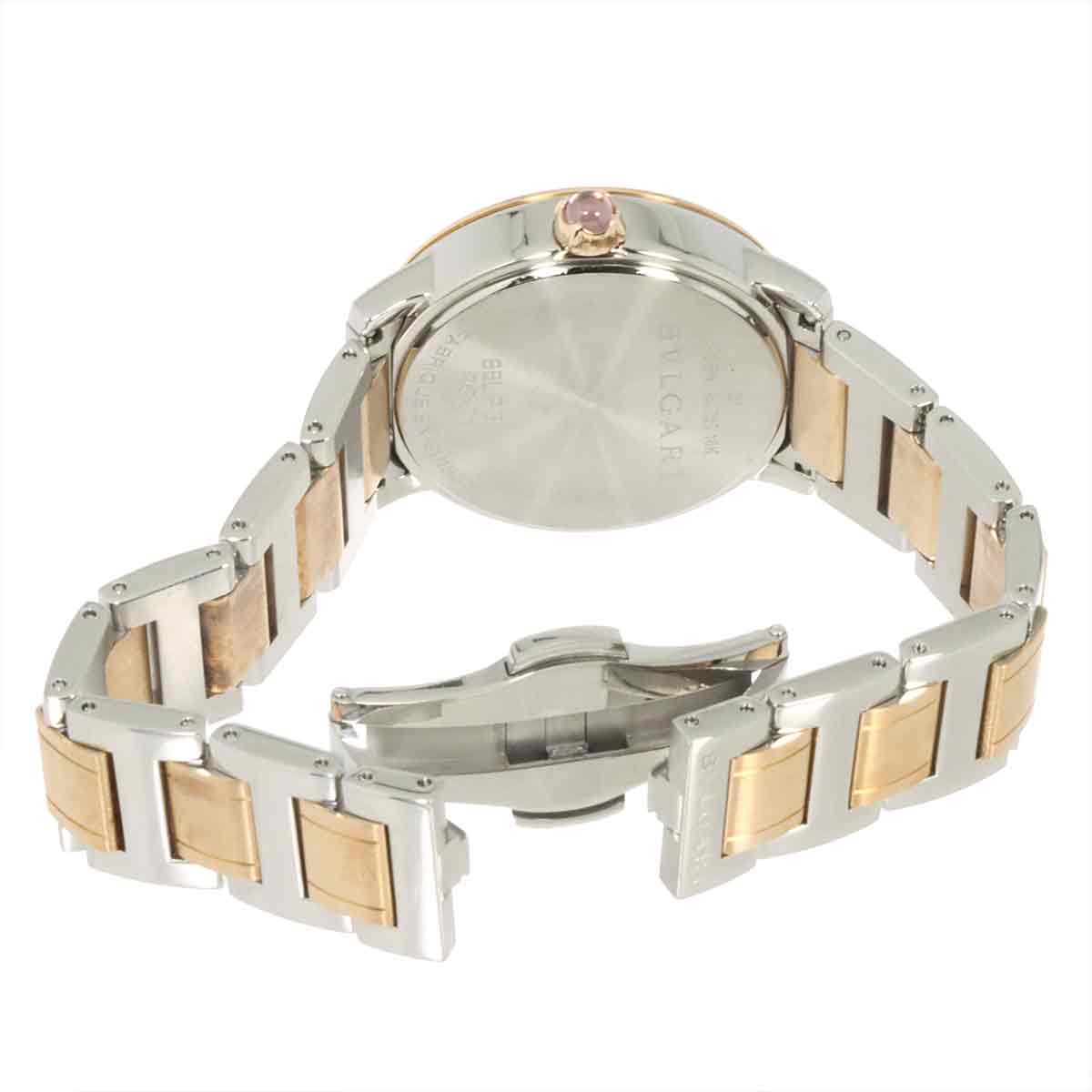 BVLGARIBVLGARI BBLP33SG Automatic 12P Diamond K18PG Watch