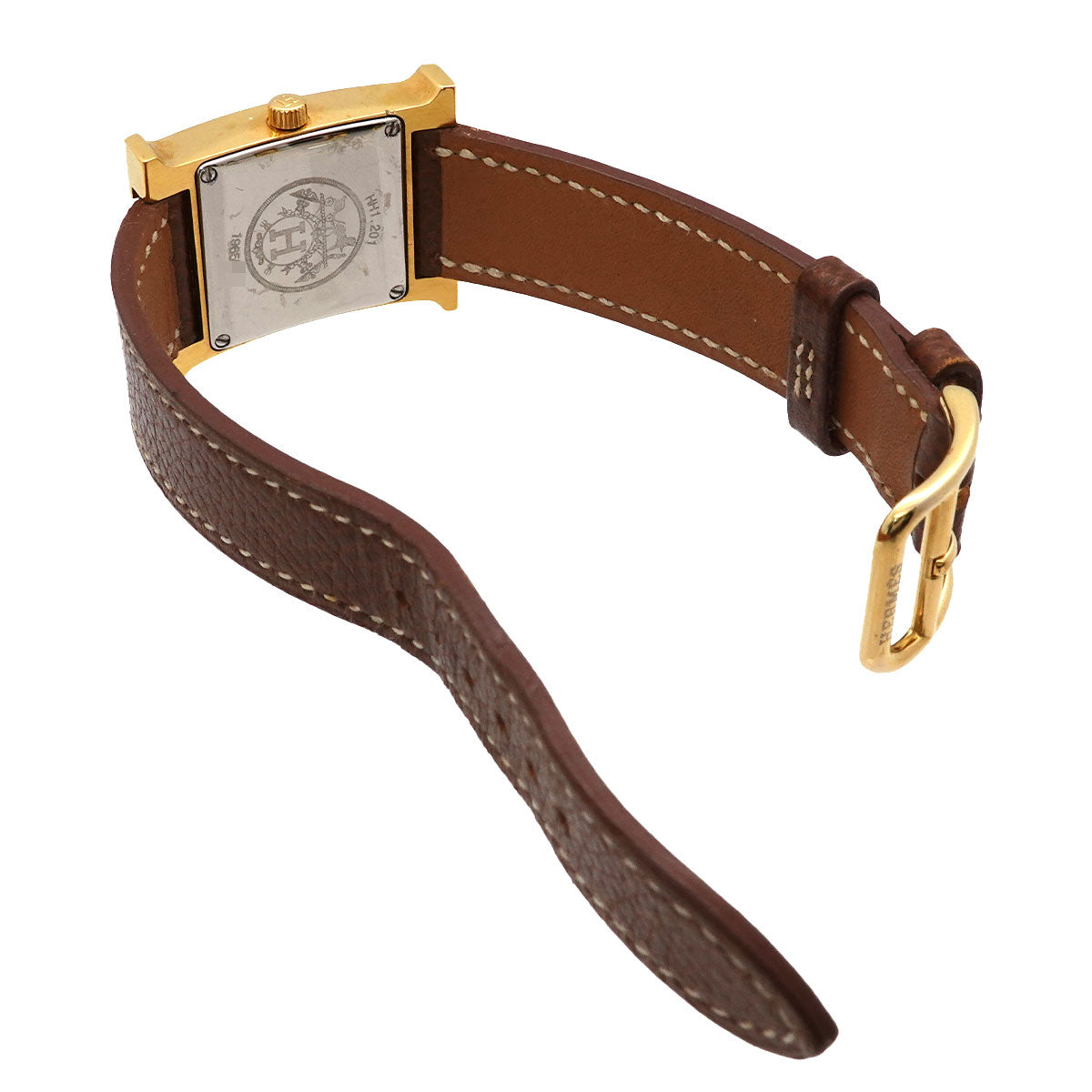 H Watch HH1 201 Quartz White Dial Ladies Watch