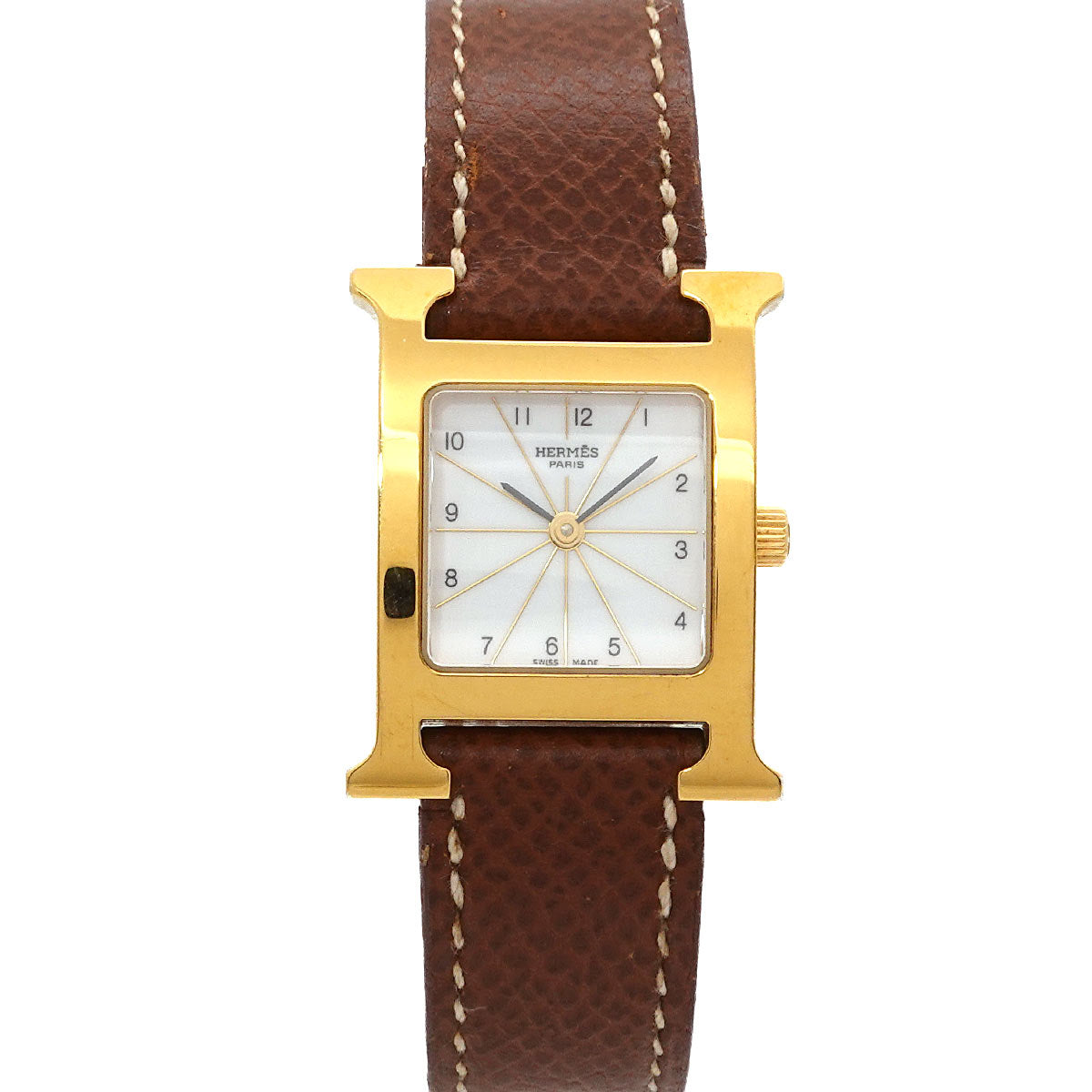 H Watch HH1 201 Quartz White Dial Ladies Watch