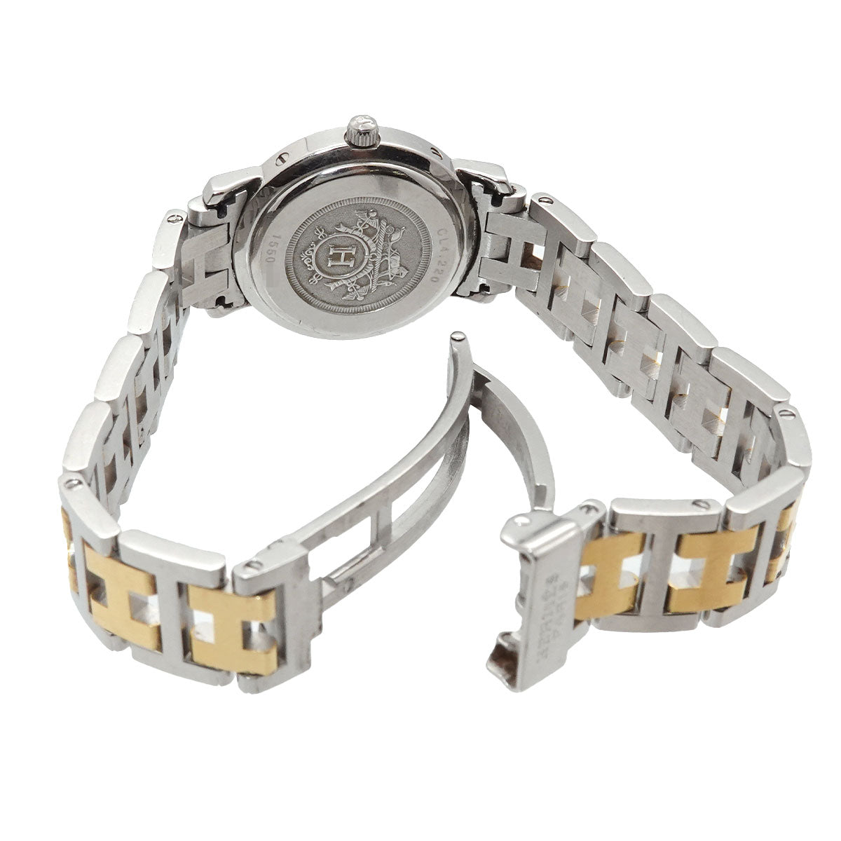 Clipper CL4 220 Quartz Date White Dial Ladies Watch
