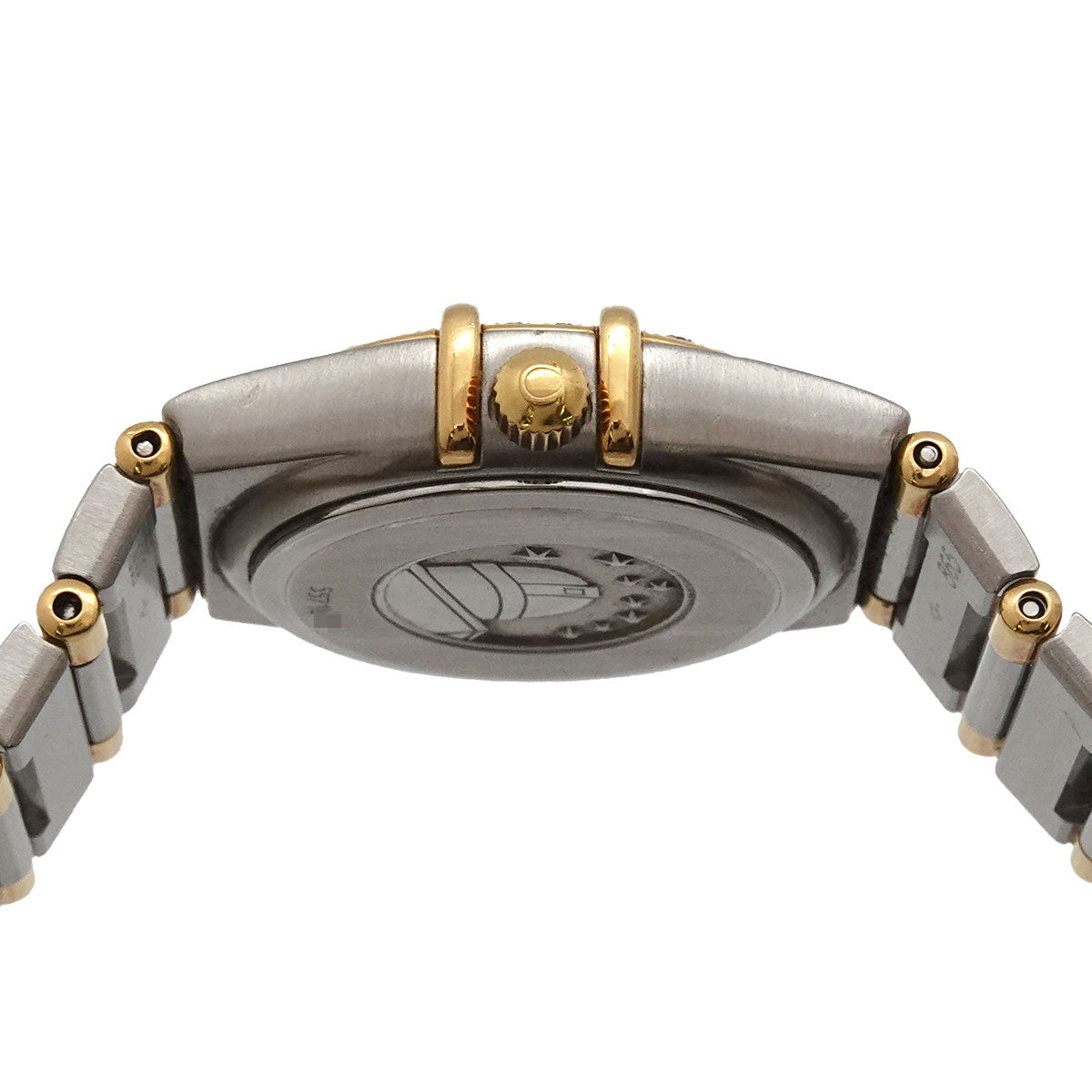 Constellation 1267.30 Bezel Diamond Silver Dial YG Watch