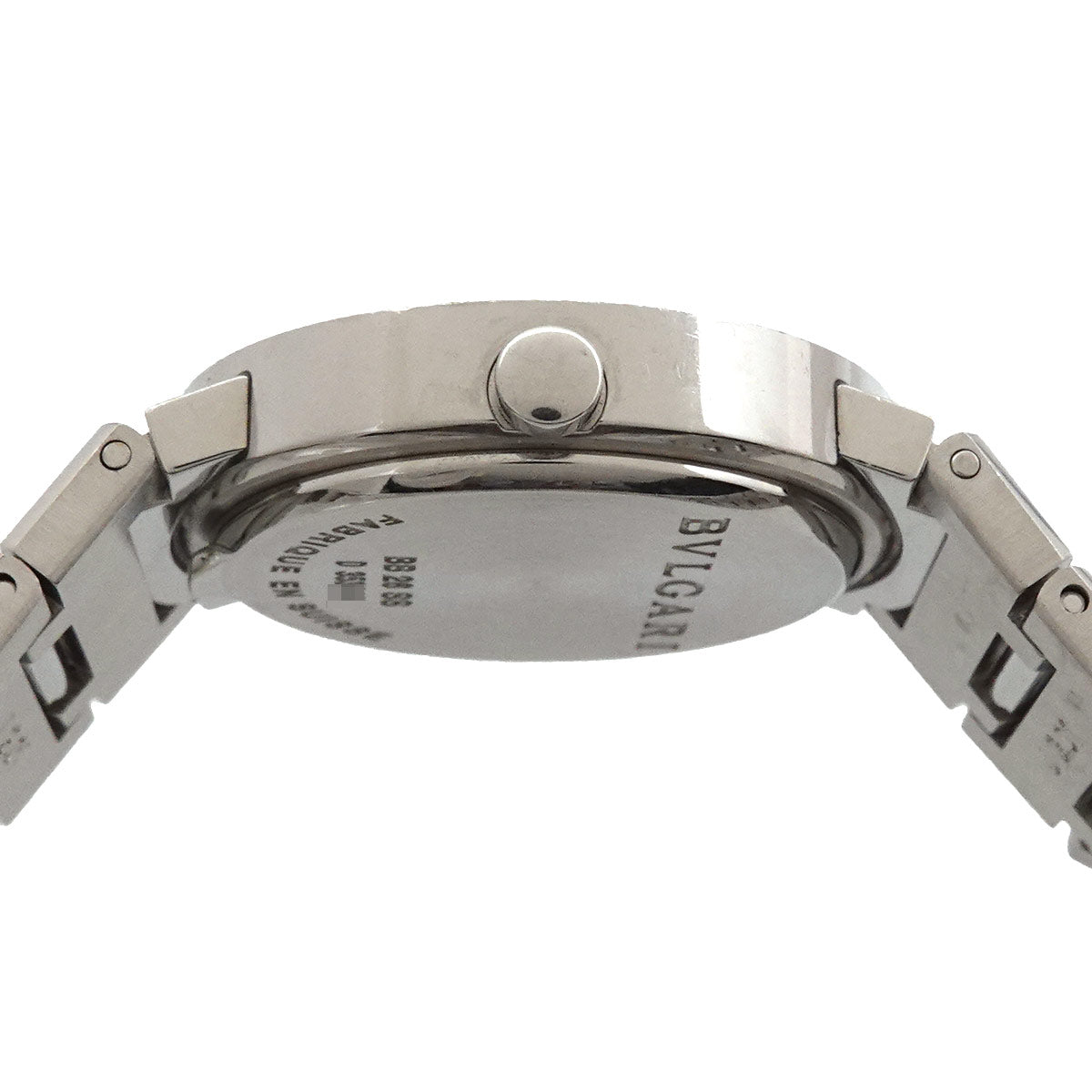BVLGARIBVLGARI BB26SS 12P Diamond Quartz Black Dial Ladies