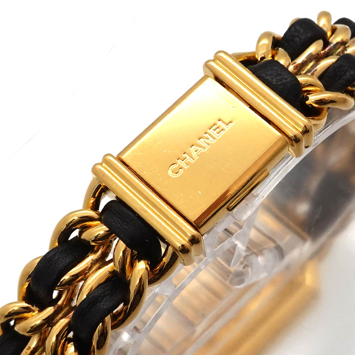 Premiere Size M H0001 Vintage Quartz Black Dial Ladies Watch