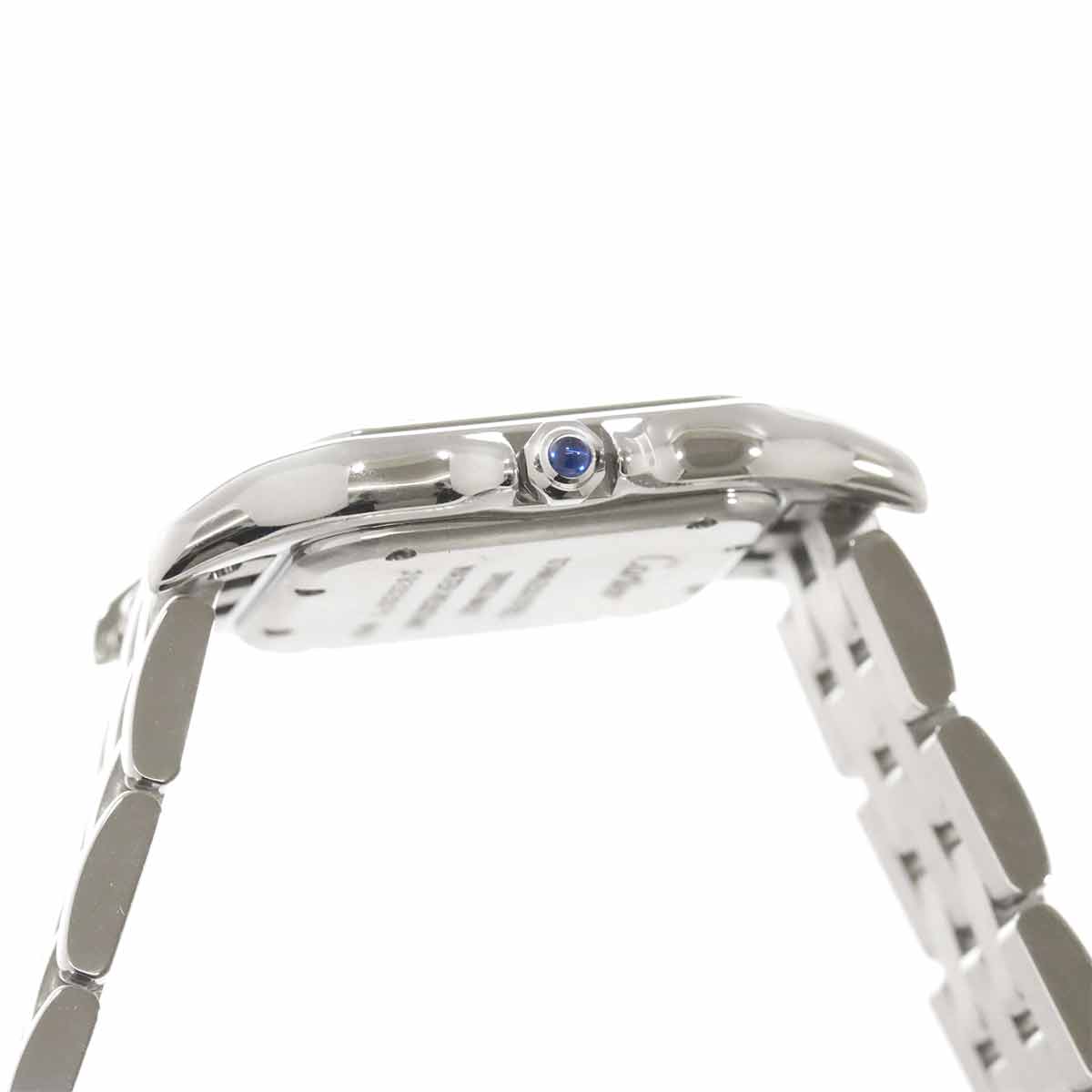 Panthere de Cartier MM W4PN0018 Quartz Diamond Silver Dial Boys