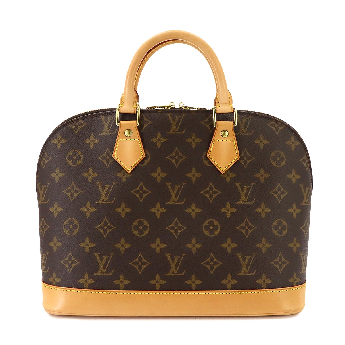 Monogram Alma Hand Bag Brown M51130 Purse