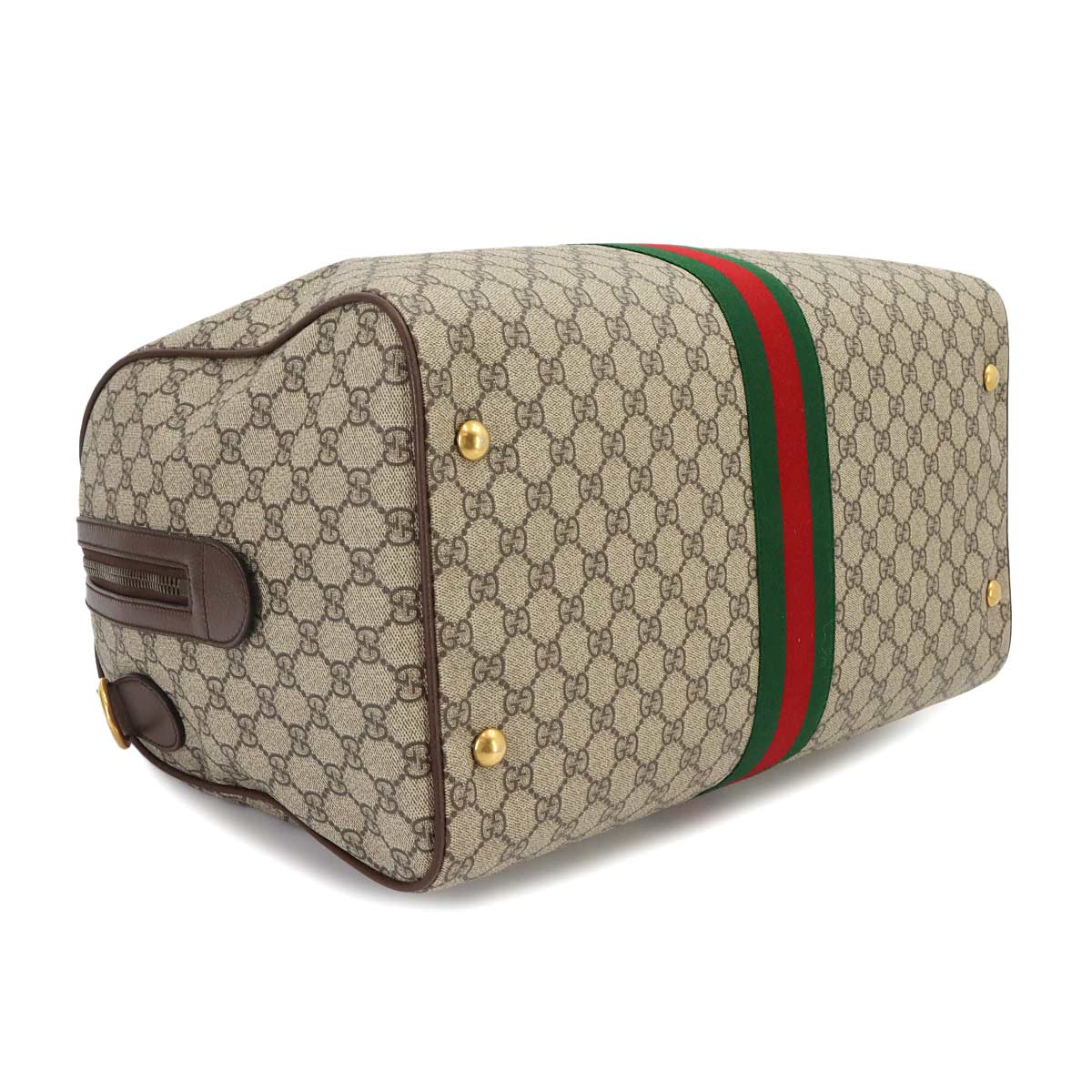 Ophidia GG Medium Duffle Shoulder Bag GG Supreme Beige 547953
