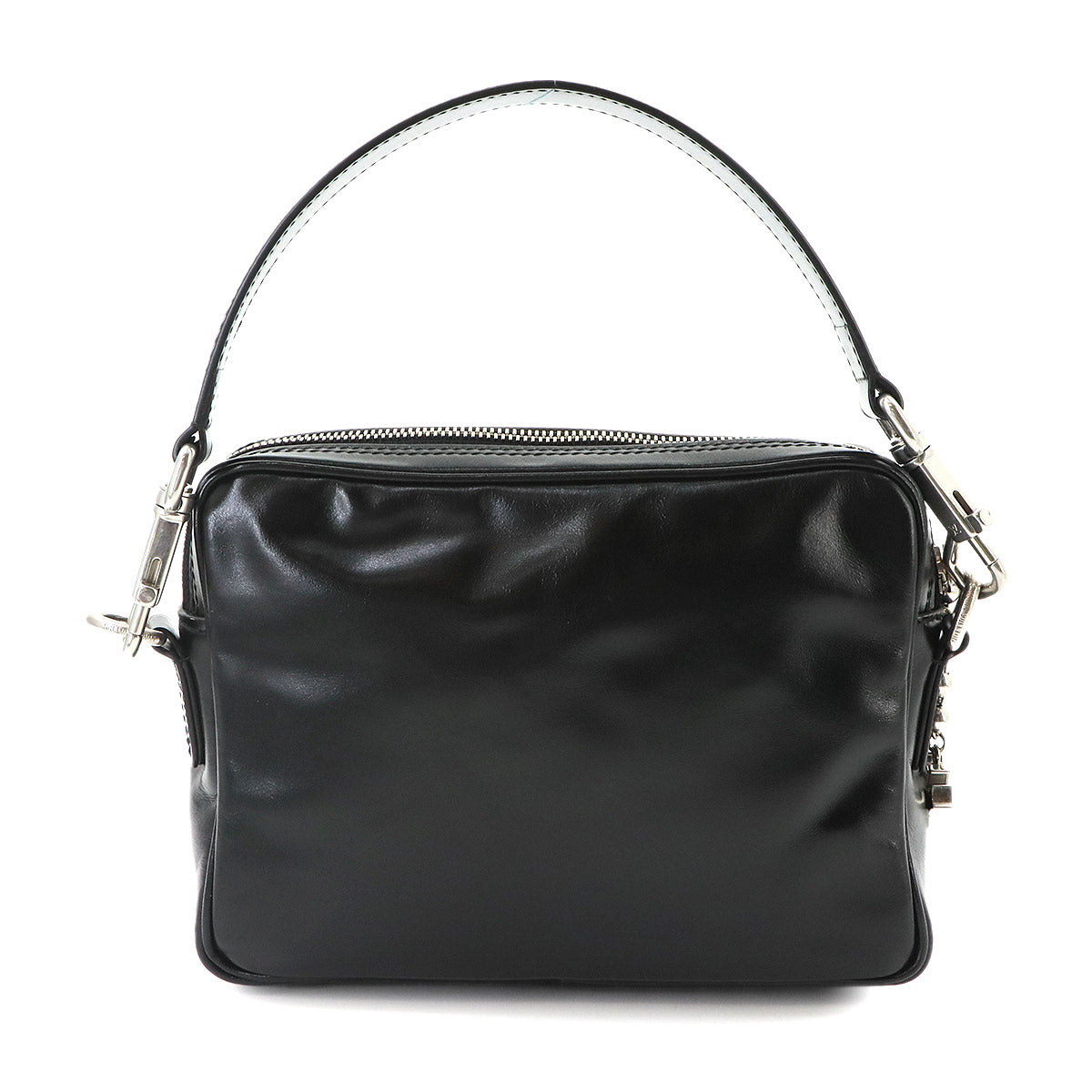LV Night Nile Hand Shoulder Bag Leather Black M13987