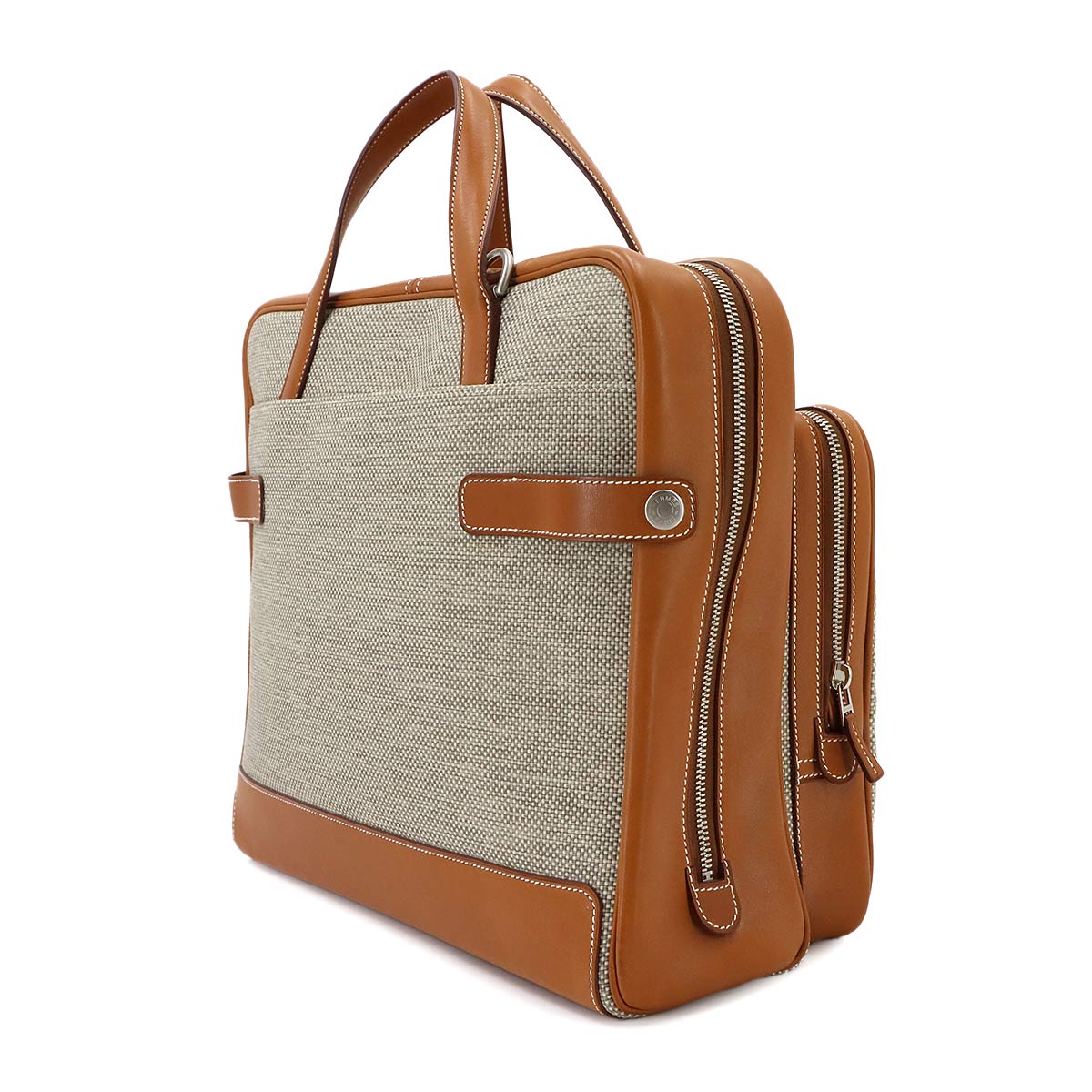 Caleche Express Briefcase Shoulder Bag Toile H Technique