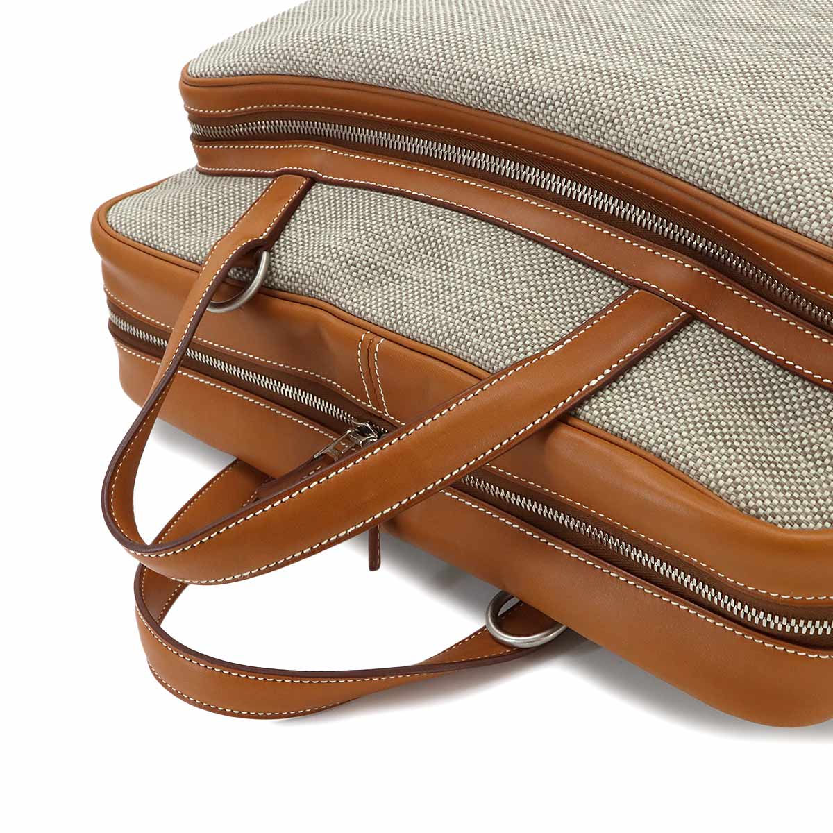 Caleche Express Briefcase Shoulder Bag Toile H Technique