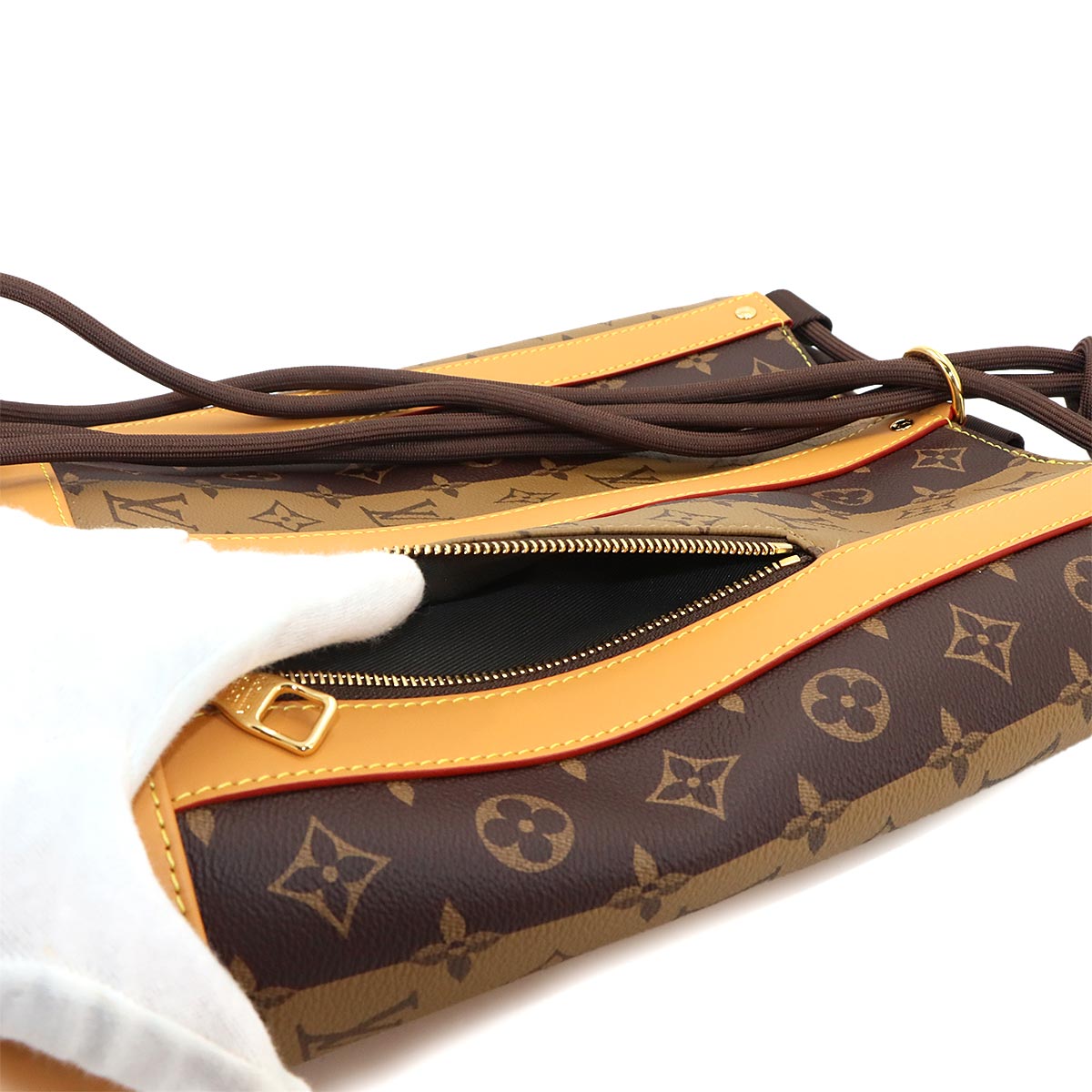 Monogram Stripes Randonnee Messenger Shoulder Bag M45698
