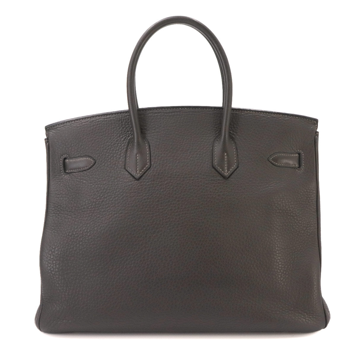Birkin 35 Hand Bag Taurillon Clemence Graphite Purse